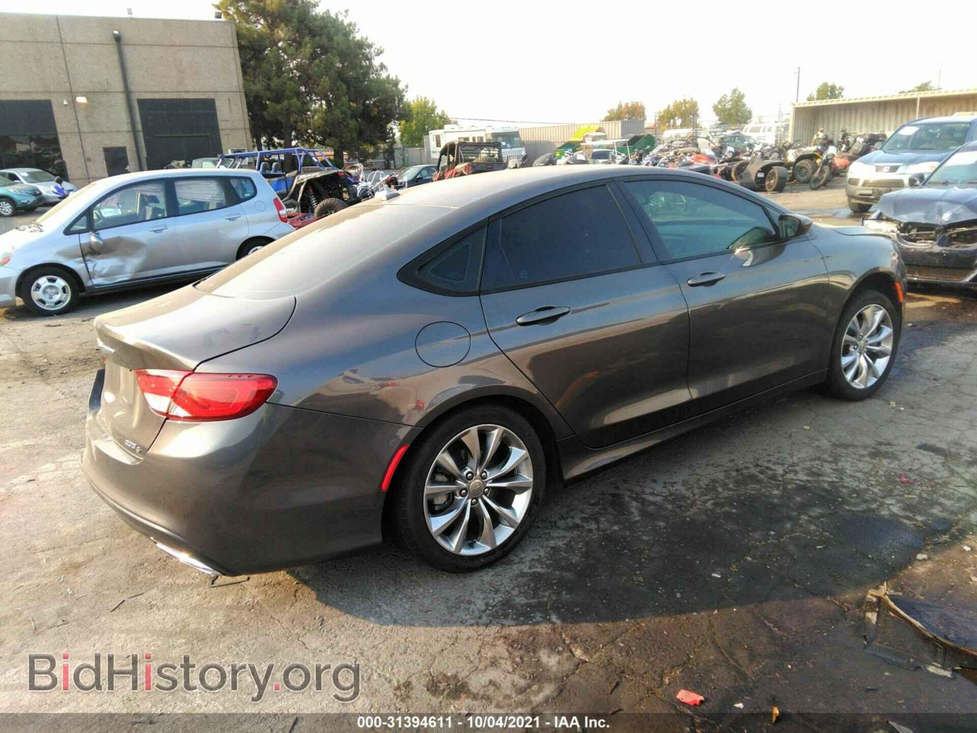 2015 CHRYSLER 200 - VIN: 1C3CCCBB4FN625442 - Фото 4