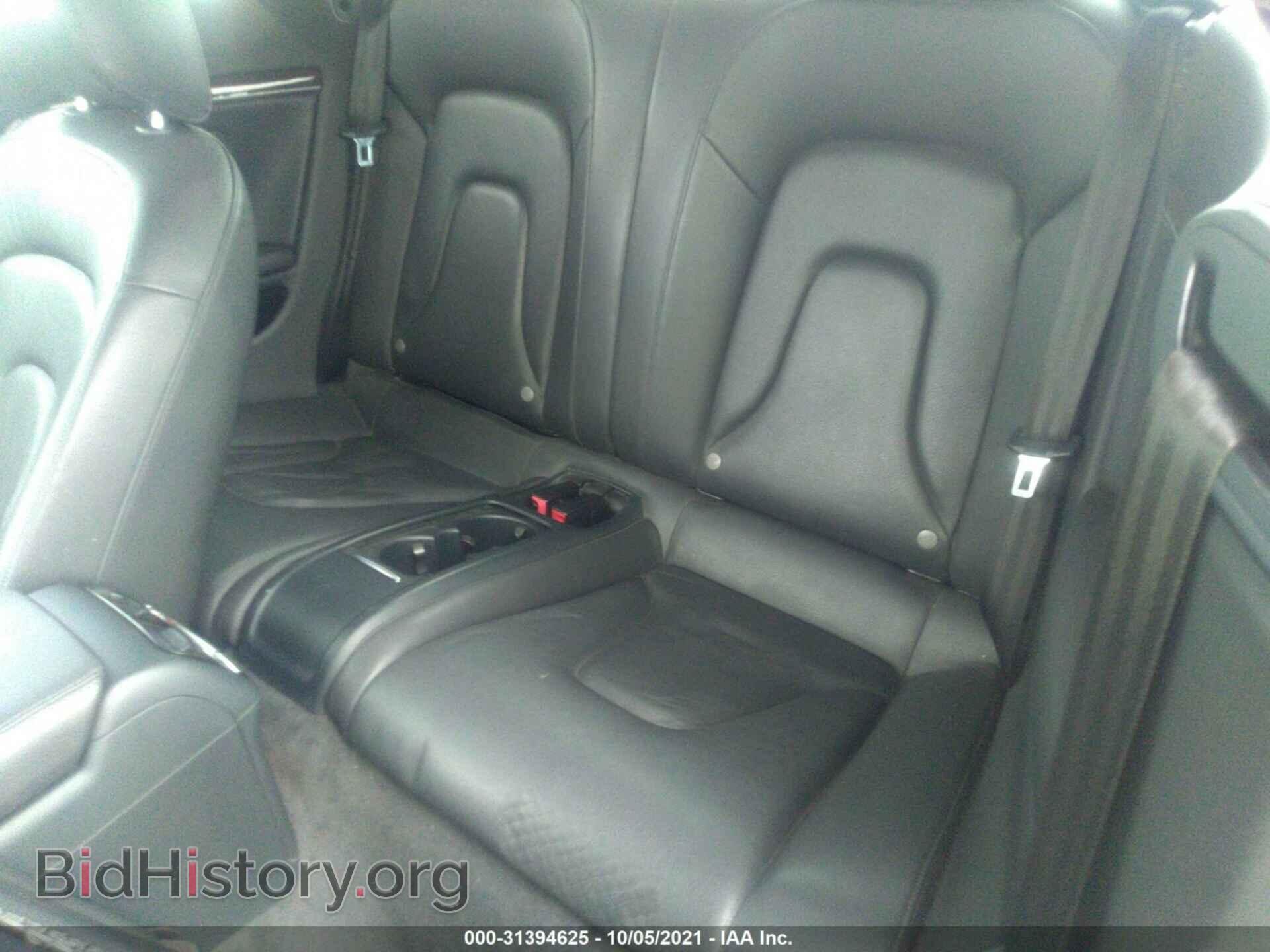 2013 AUDI A5 - VIN: WAULFAFH2DN011005 - Photo 8