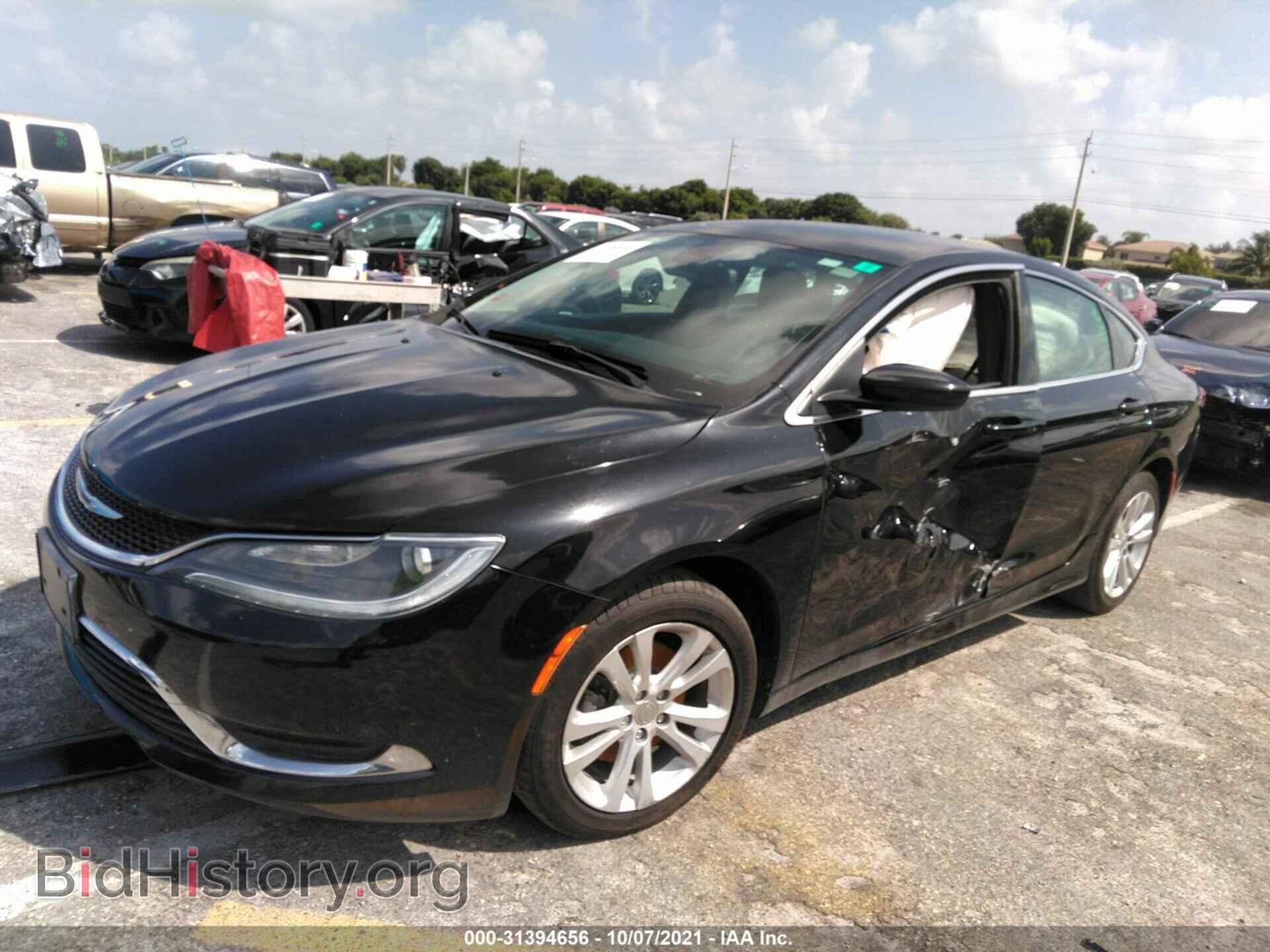 2015 CHRYSLER 200 - VIN: 1C3CCCAB9FN606970 - Фото 2