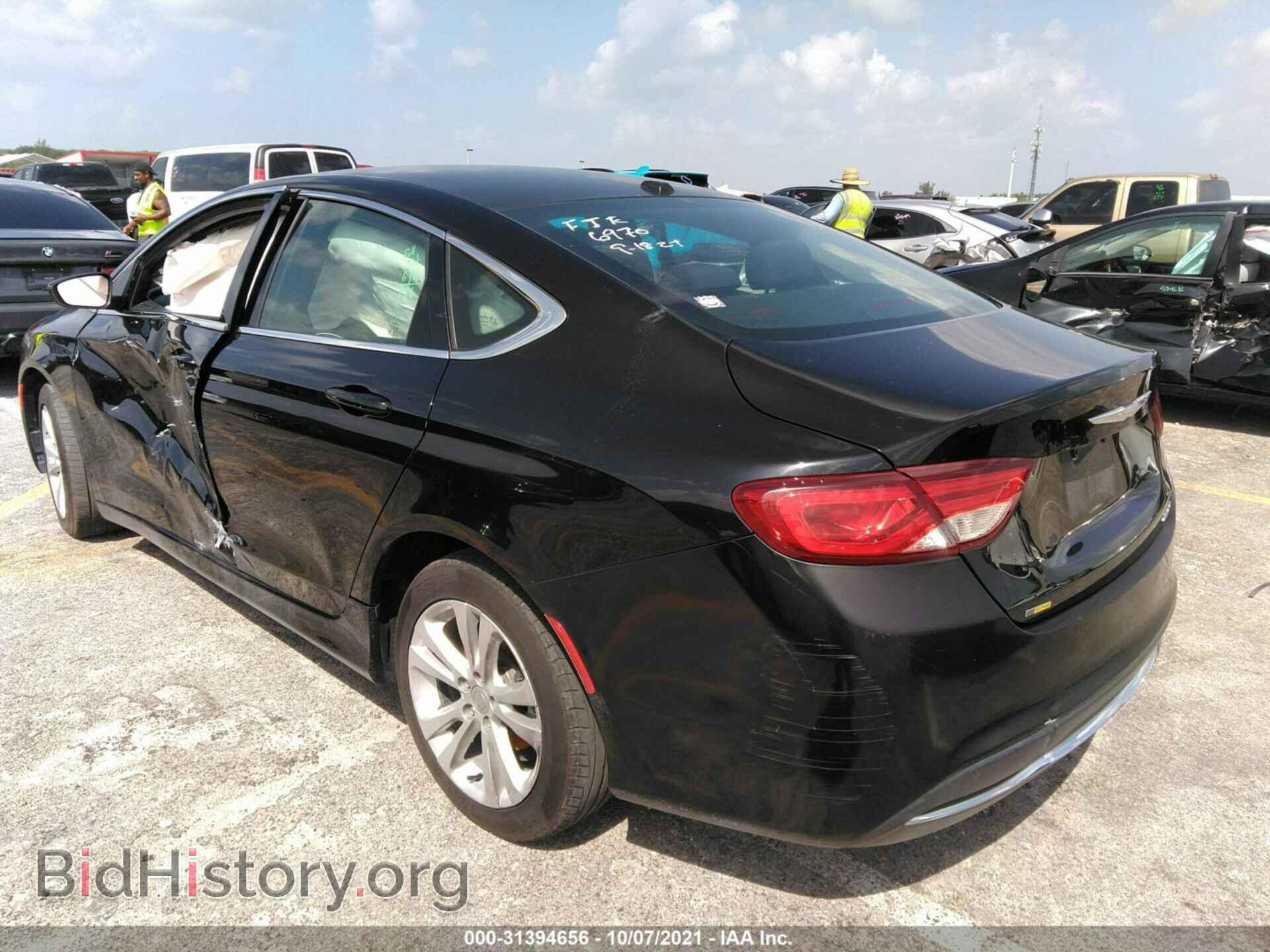 2015 CHRYSLER 200 - VIN: 1C3CCCAB9FN606970 - Фото 3