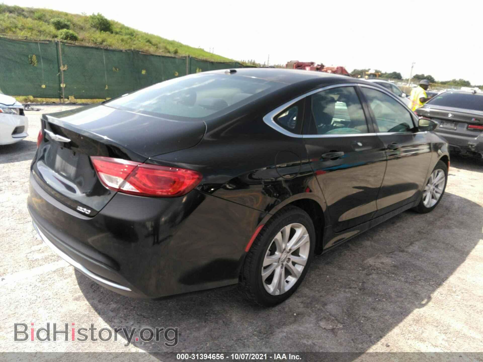 2015 CHRYSLER 200 - VIN: 1C3CCCAB9FN606970 - Фото 4