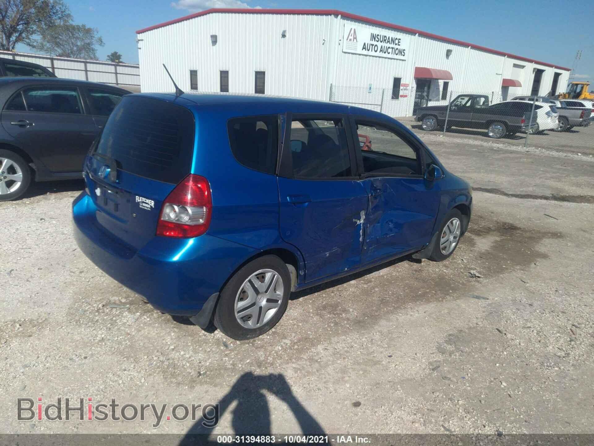 2007 HONDA FIT - VIN: JHMGD38457S026280 - Photo 4