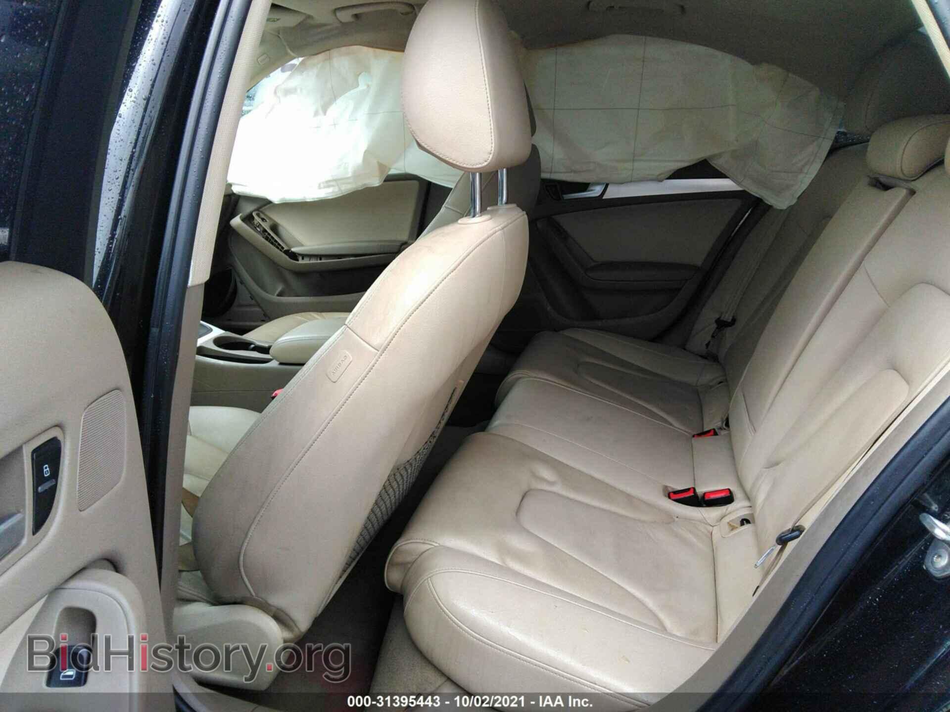 2012 AUDI A4 - VIN: WAUBFAFL5CN006668 - Фото 8