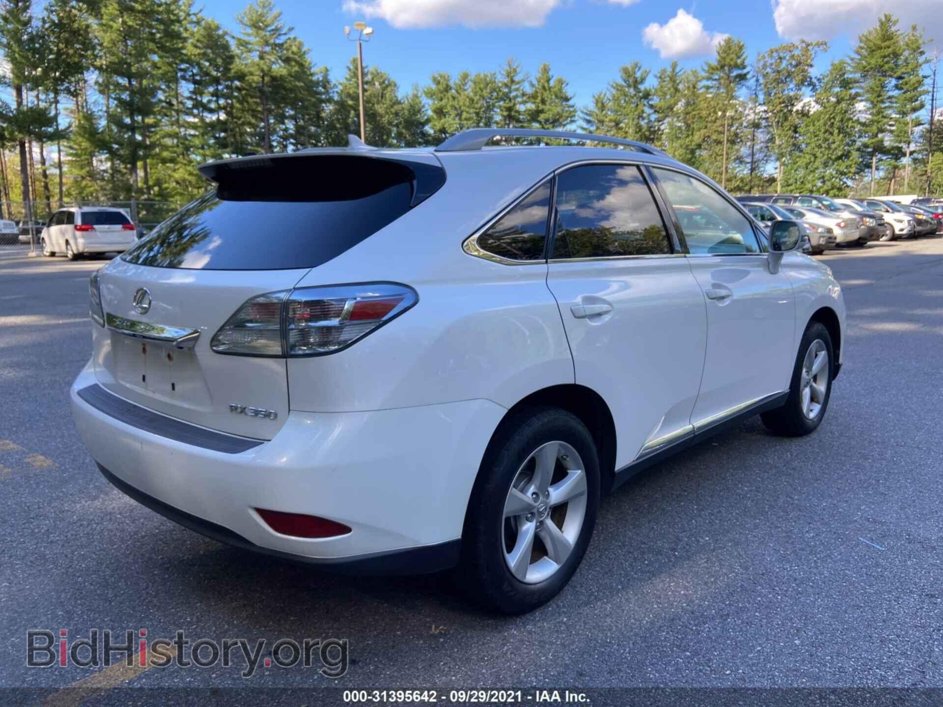 2011 LEXUS RX 350 - VIN: 2T2BK1BA0BC083366 - Фото 4