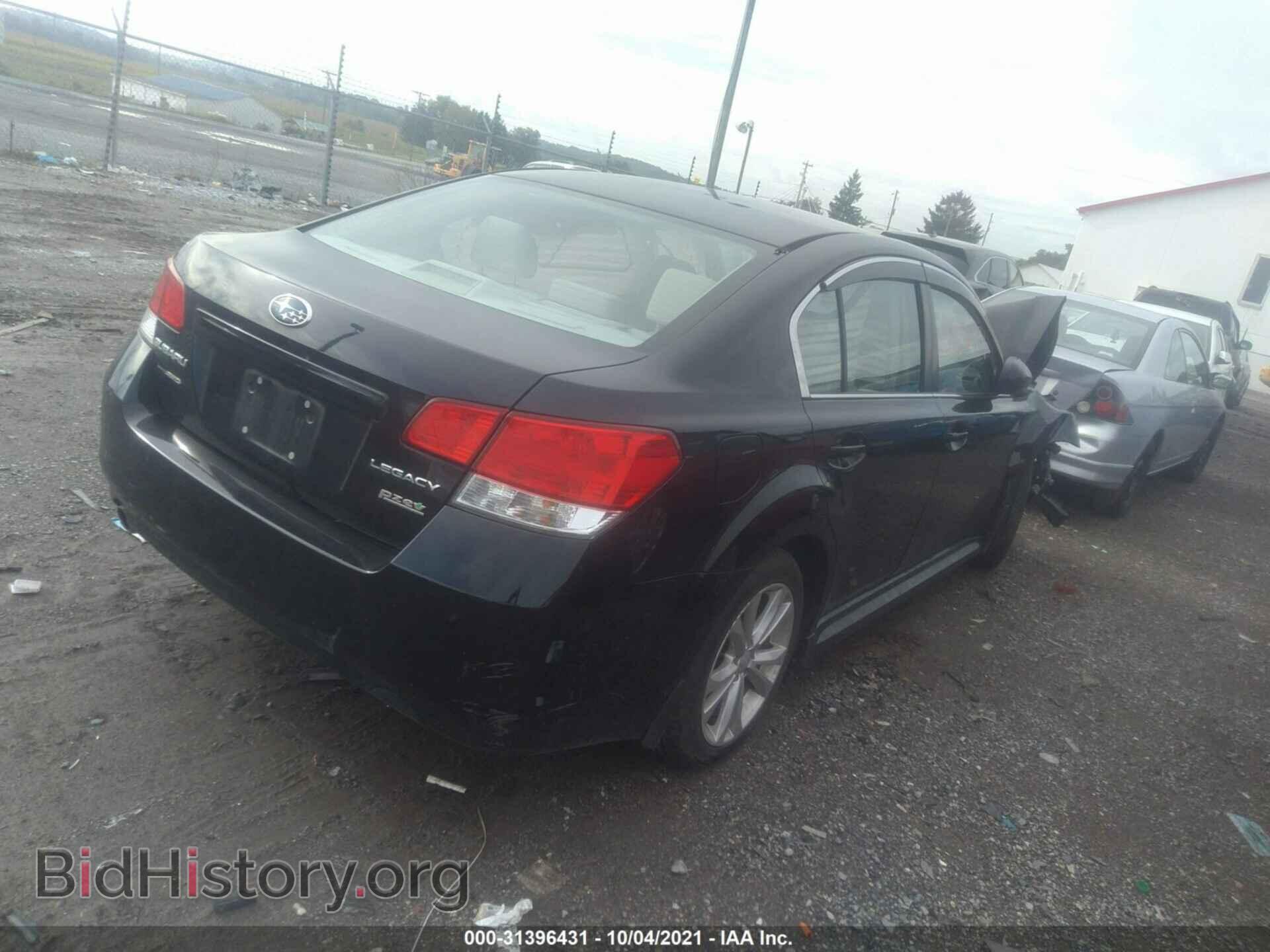 2013 SUBARU LEGACY - VIN: 4S3BMBC64D3015923 - Фото 4