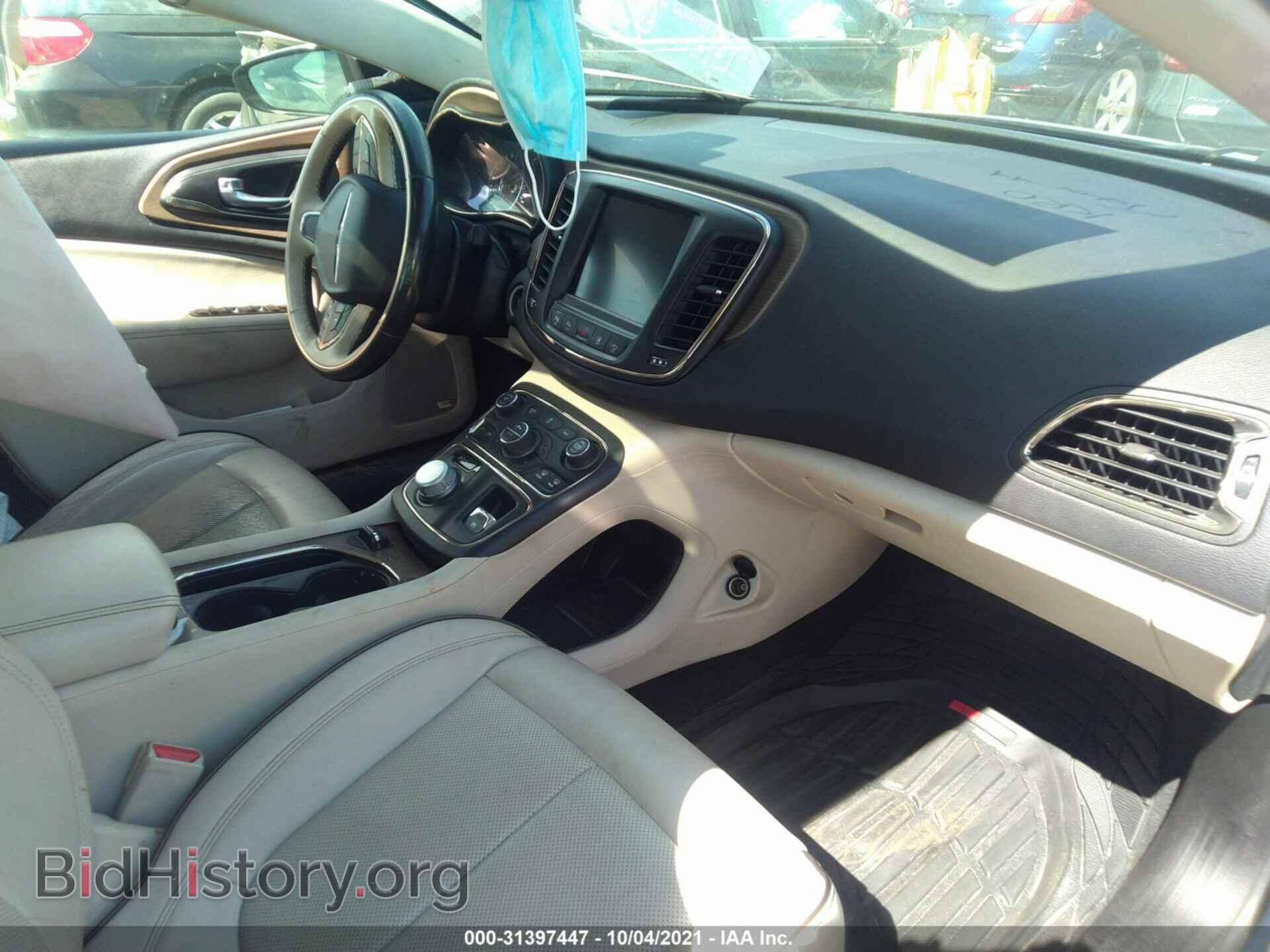 2015 CHRYSLER 200 - VIN: 1C3CCCCG8FN631920 - Фото 5