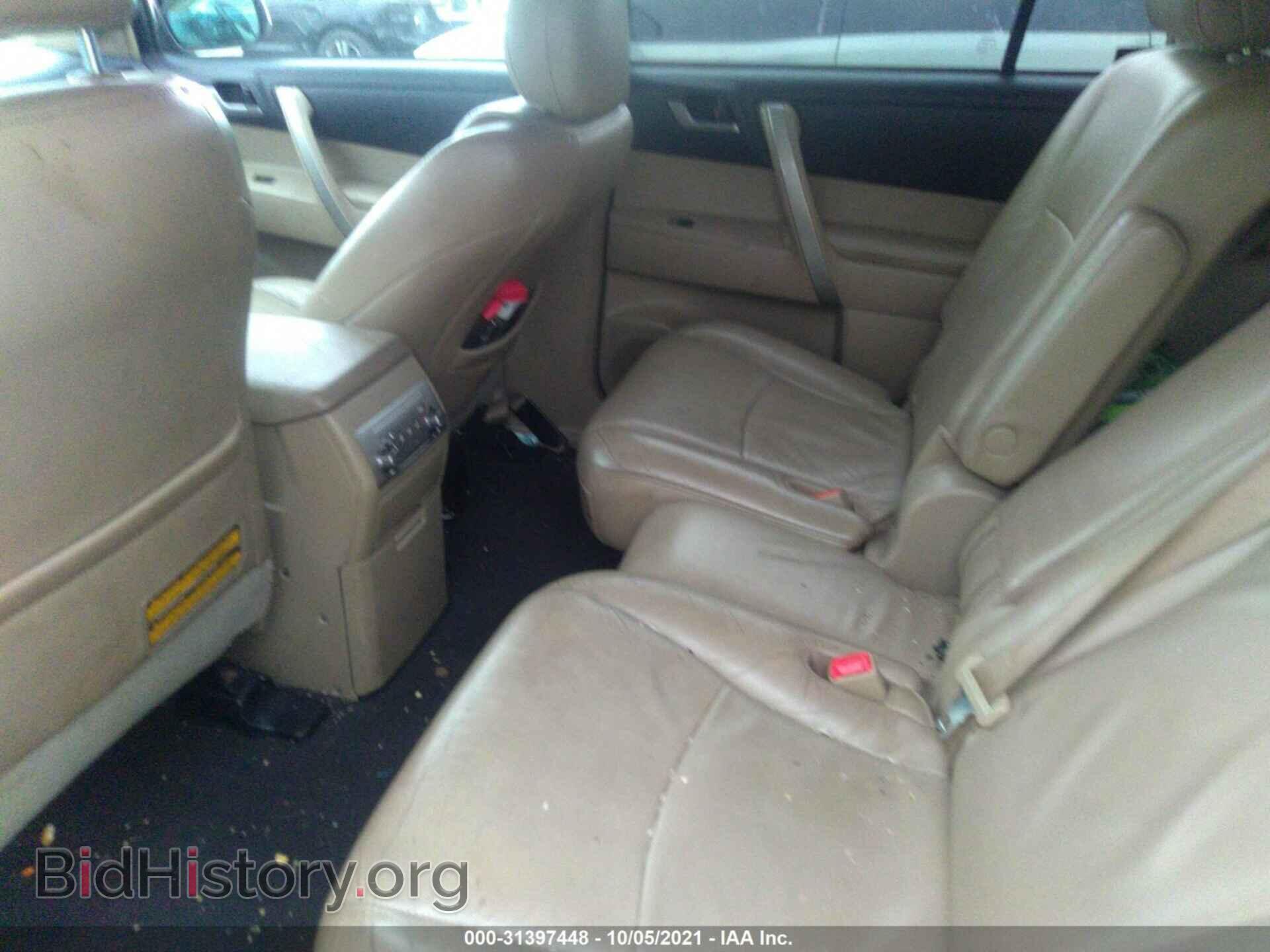 2013 TOYOTA HIGHLANDER - VIN: 5TDBK3EH8DS254447 - Фото 8