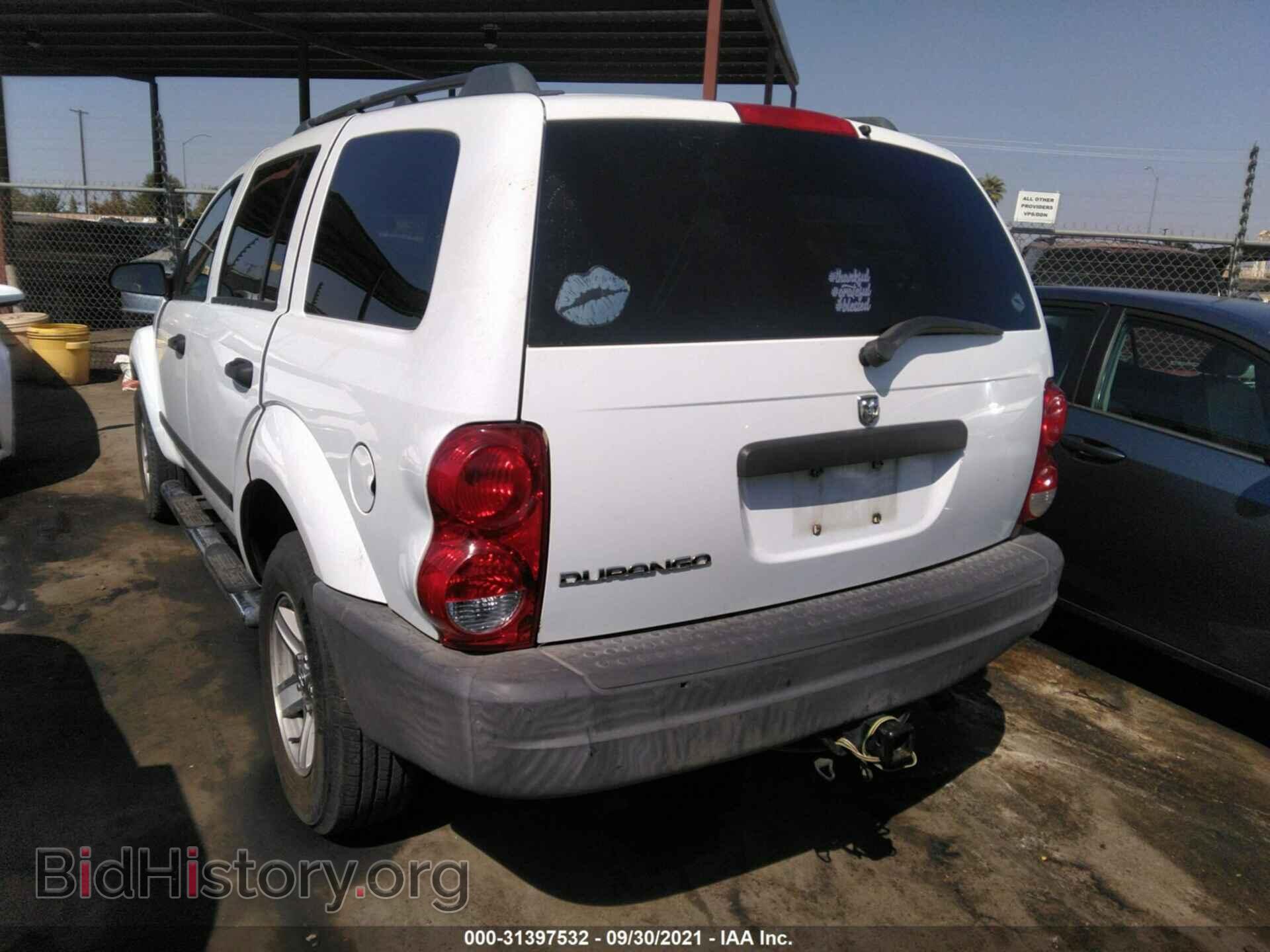 2006 DODGE DURANGO - VIN: 1D4HD38K06F140363 - Фото 3