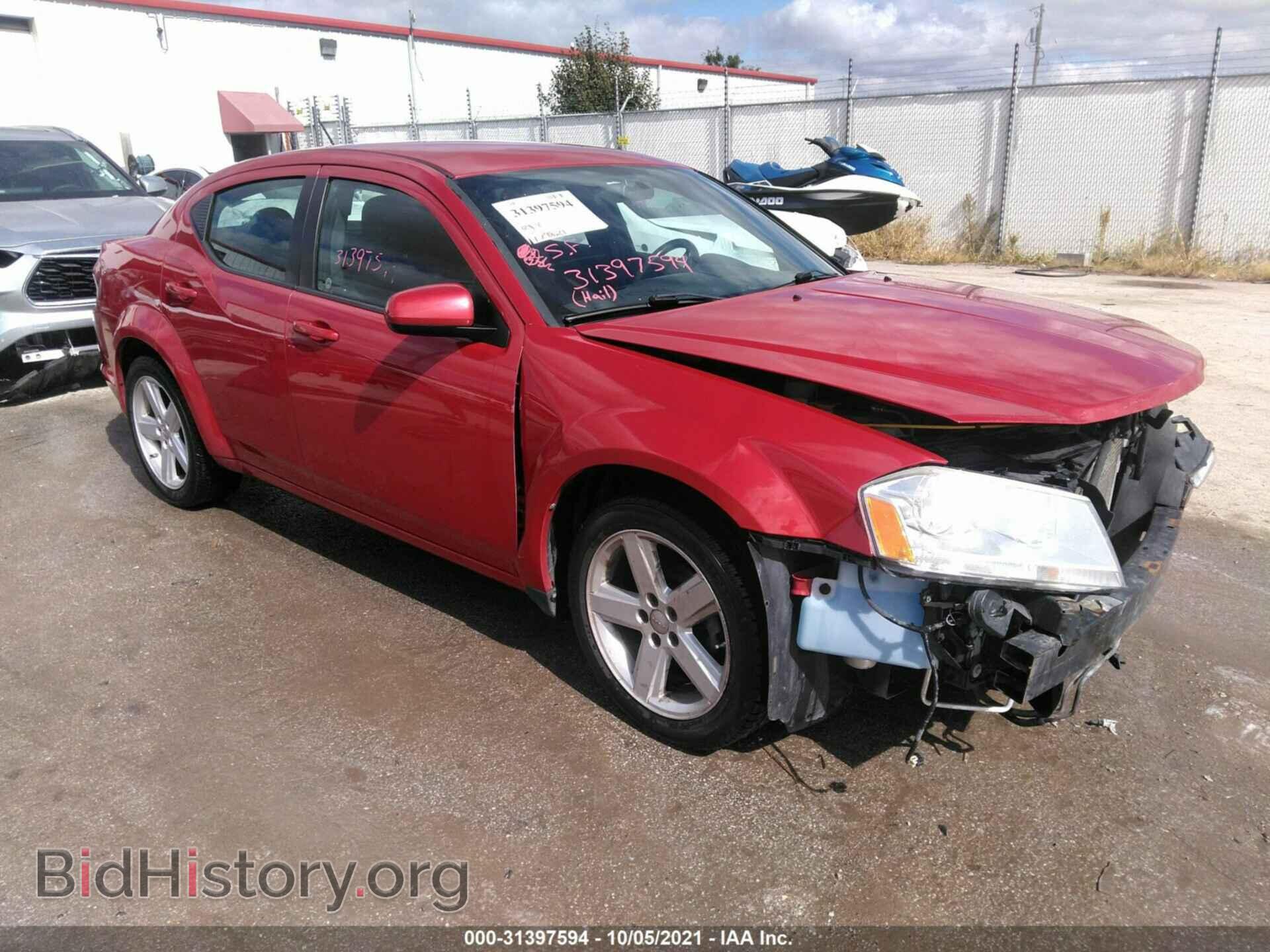 Фотография 1C3CDZCB1DN708449 - DODGE AVENGER 2013