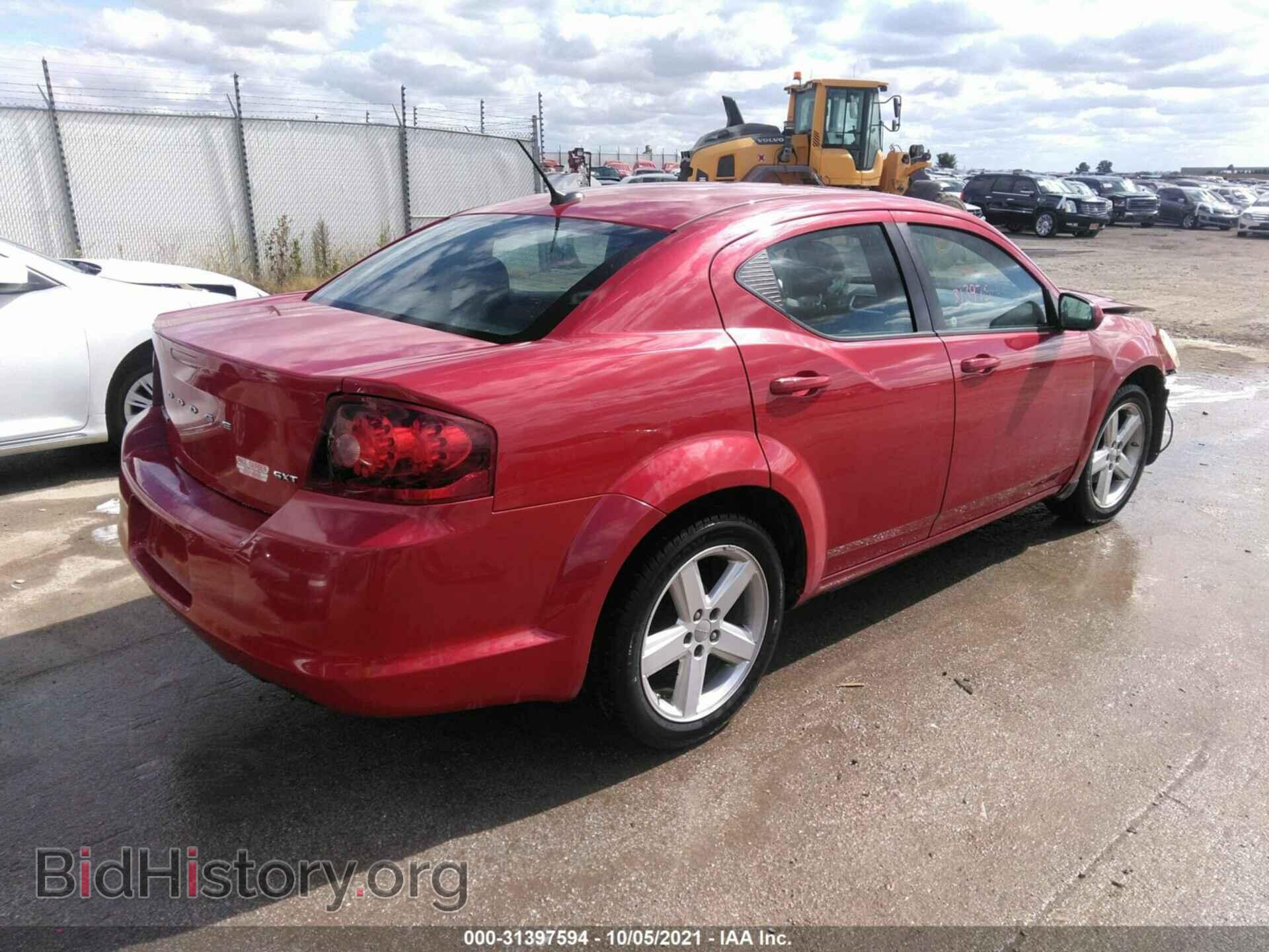 2013 DODGE AVENGER - VIN: 1C3CDZCB1DN708449 - Фото 4