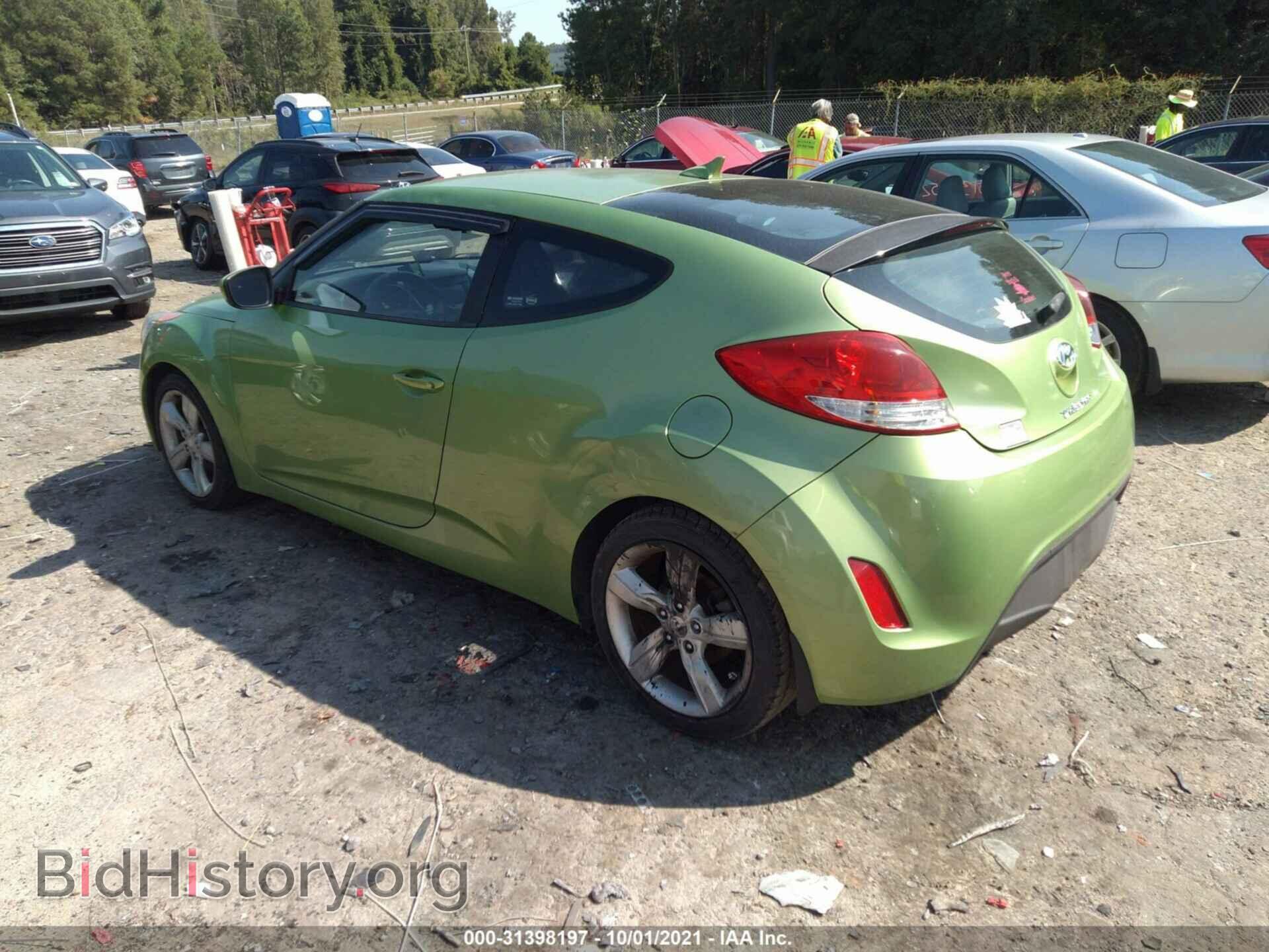 2012 HYUNDAI VELOSTER - VIN: KMHTC6ADXCU044007 - Фото 3