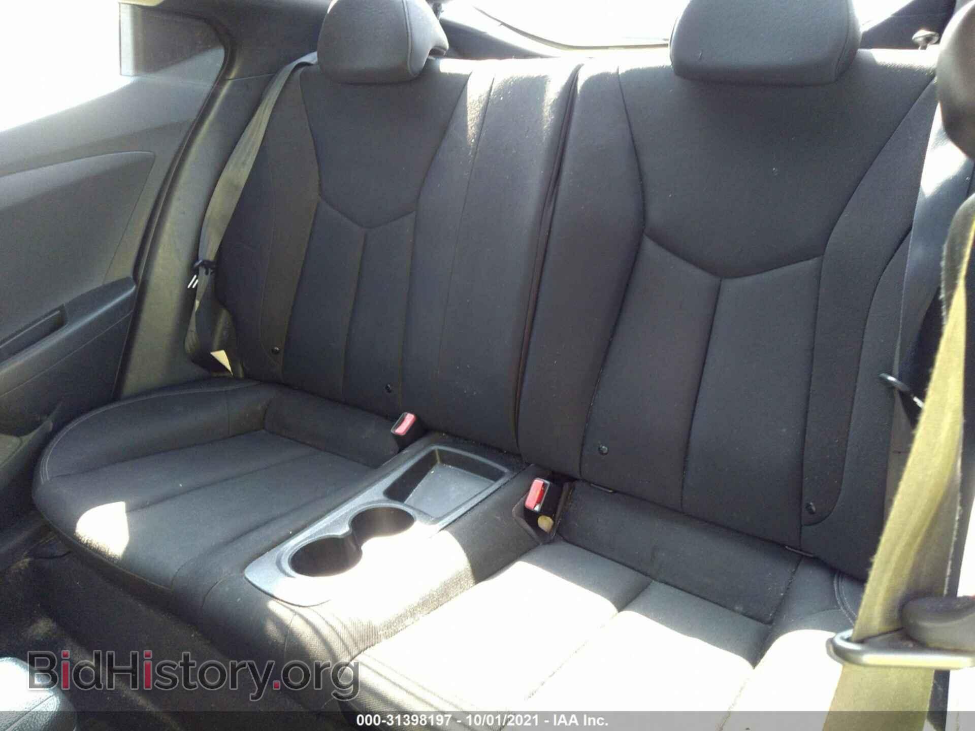 2012 HYUNDAI VELOSTER - VIN: KMHTC6ADXCU044007 - Фото 8