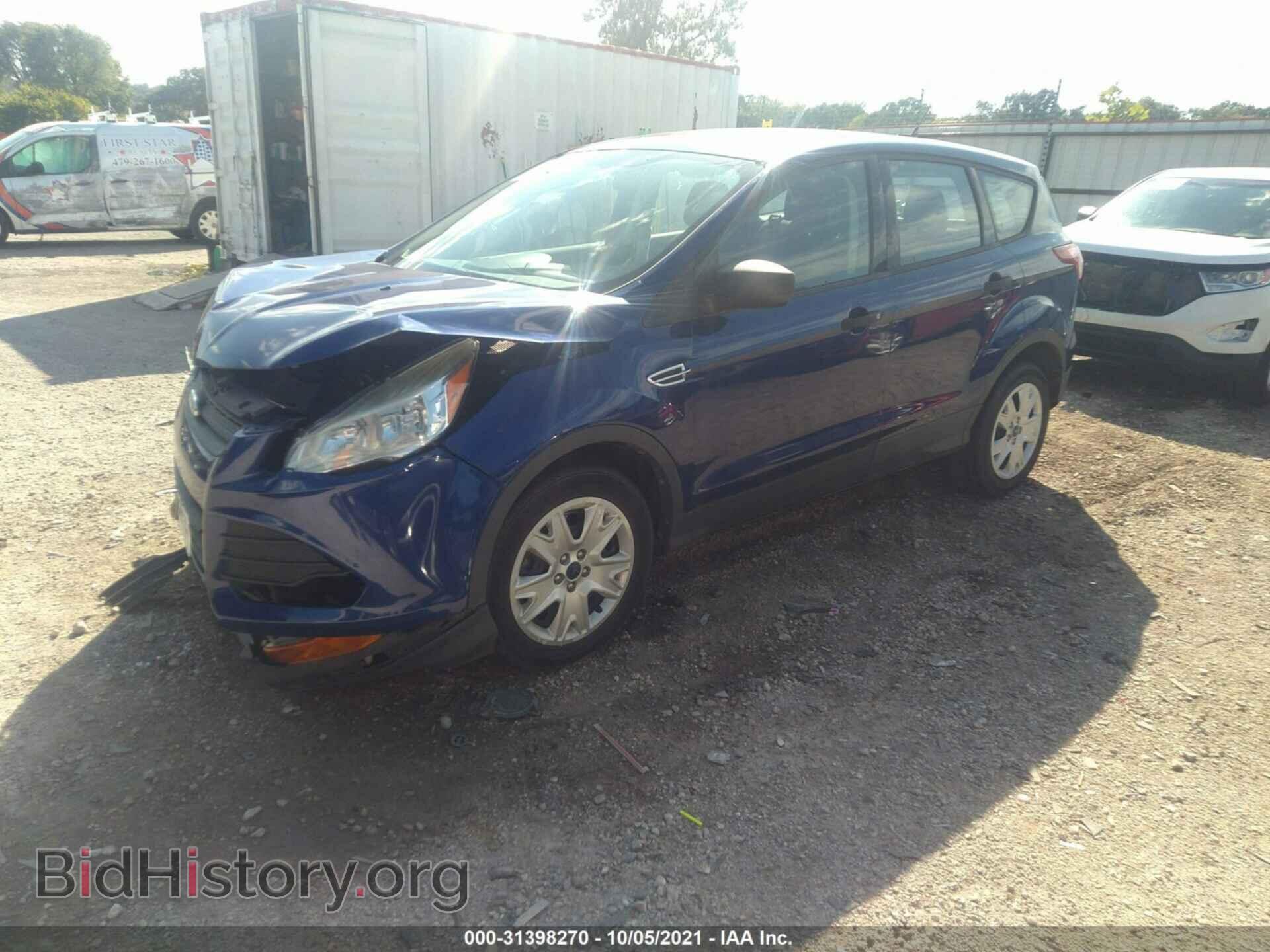 2014 FORD ESCAPE - VIN: 1FMCU0F7XEUC37080 - Фото 2