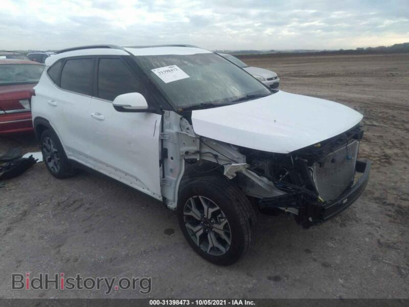2021 Kia SELTOS EX (VIN KNDERCAA9M7095191) — photo 1 of 11, IAAI, damage: front end