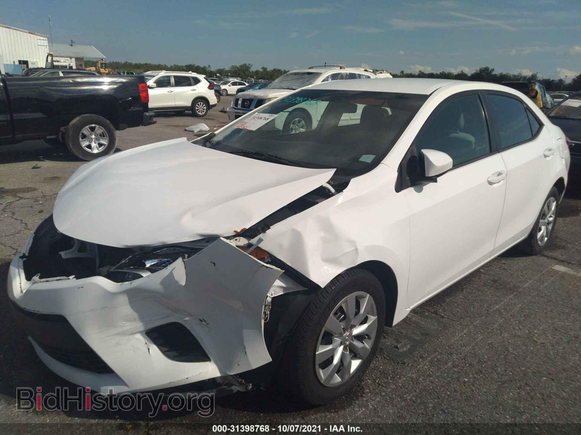 2014 TOYOTA COROLLA - VIN: 2T1BURHE0EC199887 - Фото 2