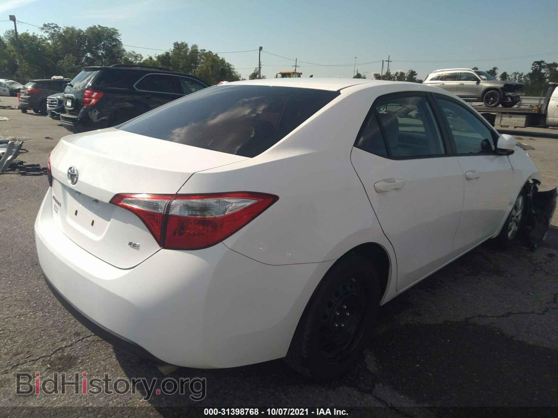 2014 TOYOTA COROLLA - VIN: 2T1BURHE0EC199887 - Фото 4