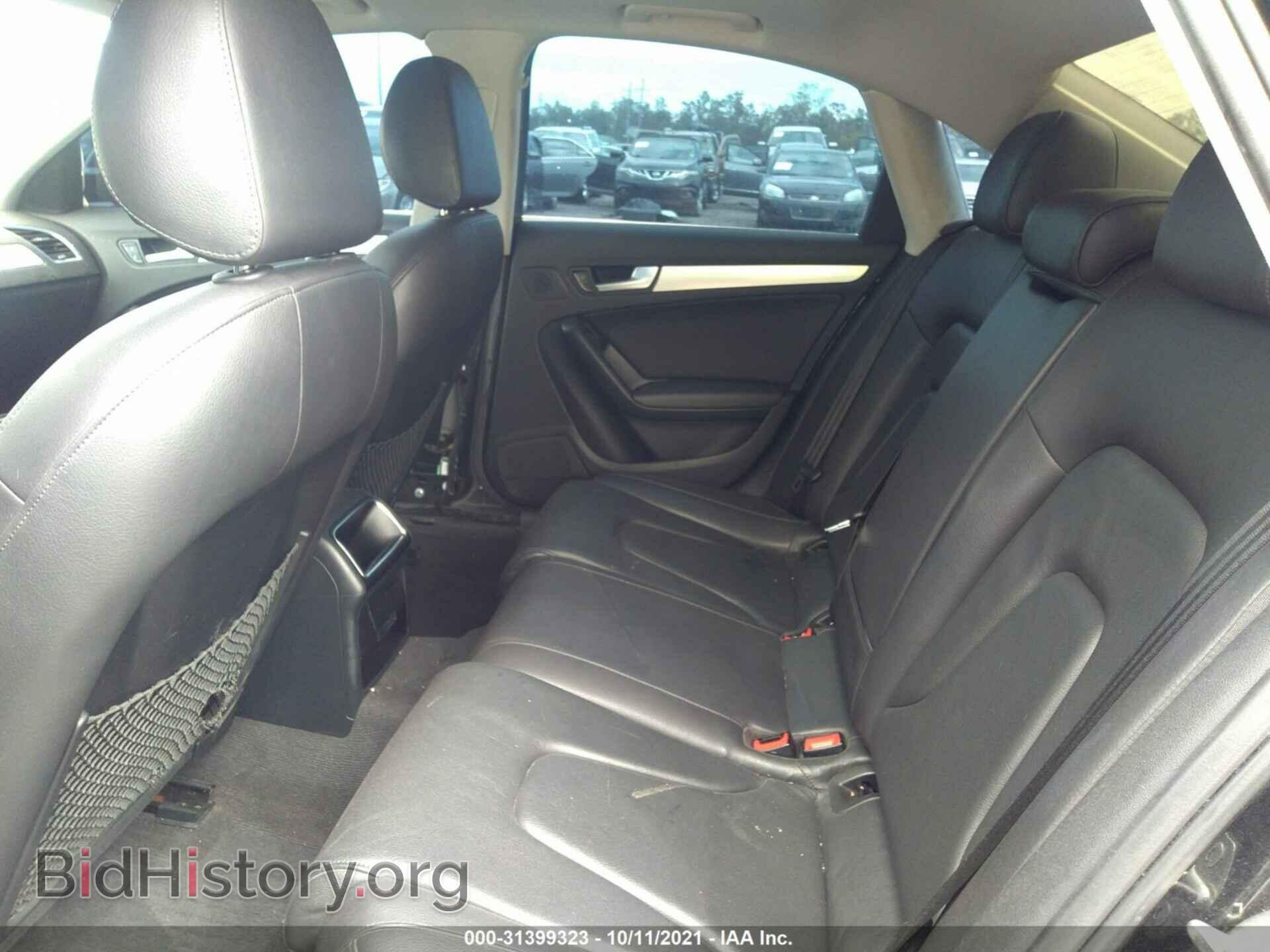 2011 AUDI A4 - VIN: WAUBFAFL5BA101365 - Фото 8