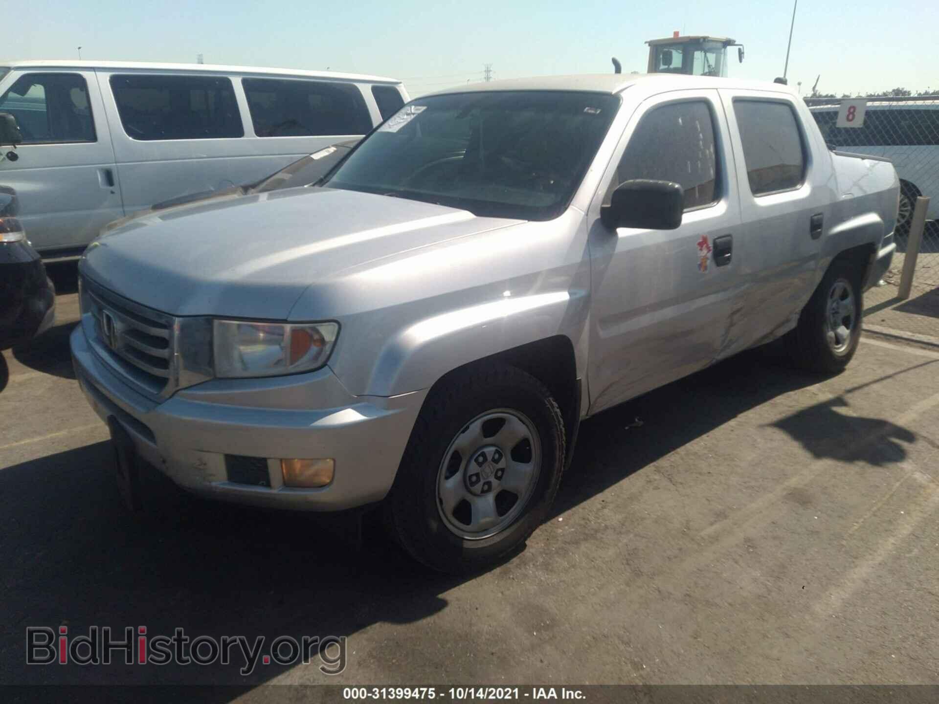 2012 HONDA RIDGELINE - VIN: 5FPYK1F26CB451457 - Фото 2