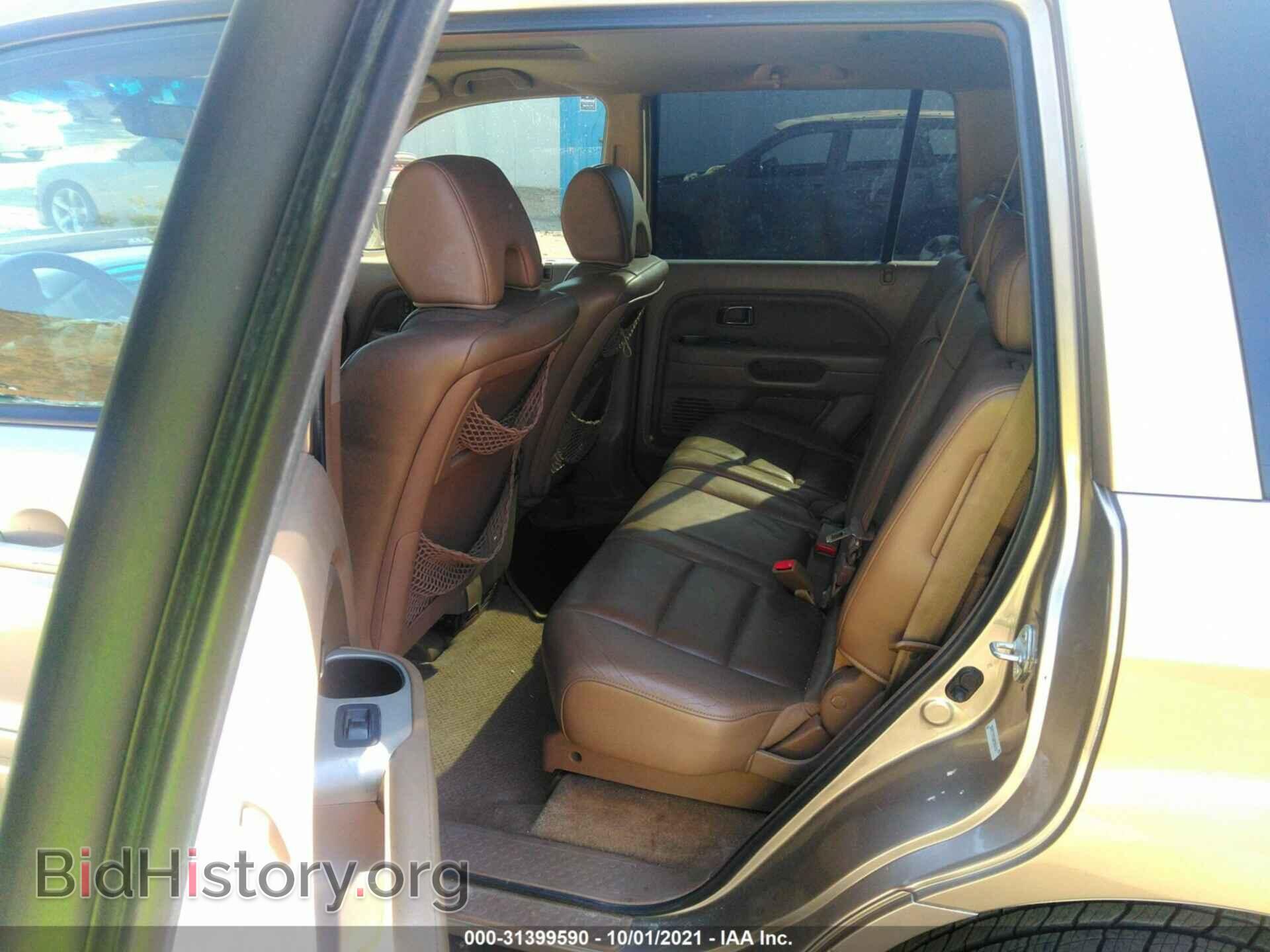 2006 HONDA PILOT - VIN: 5FNYF285X6B048404 - Фото 8