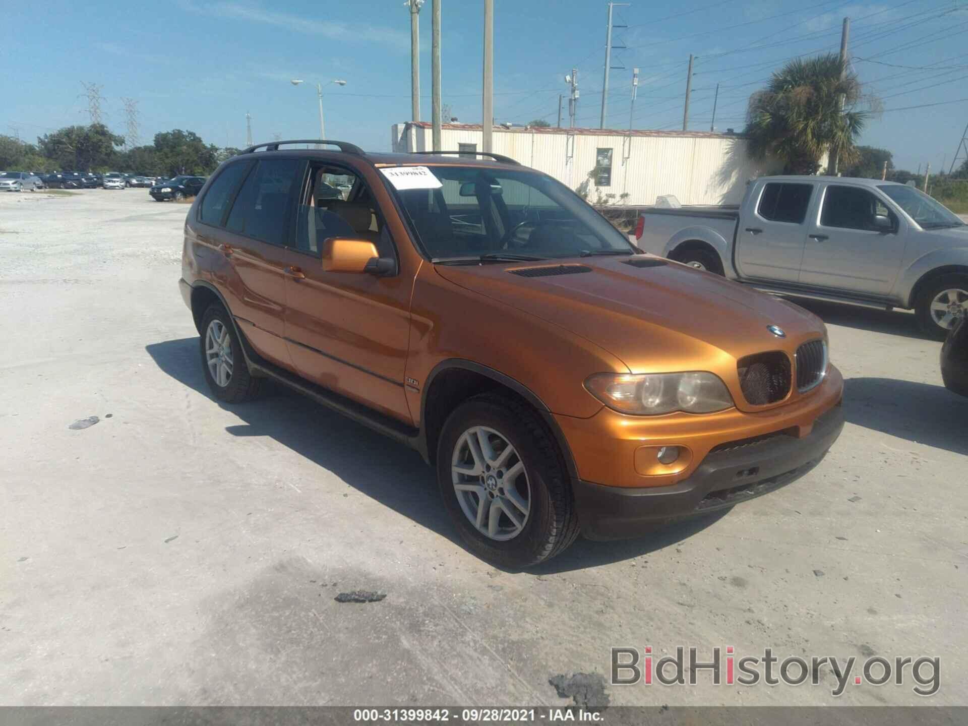 Photo 5UXFA13596LY28249 - BMW X5 2006