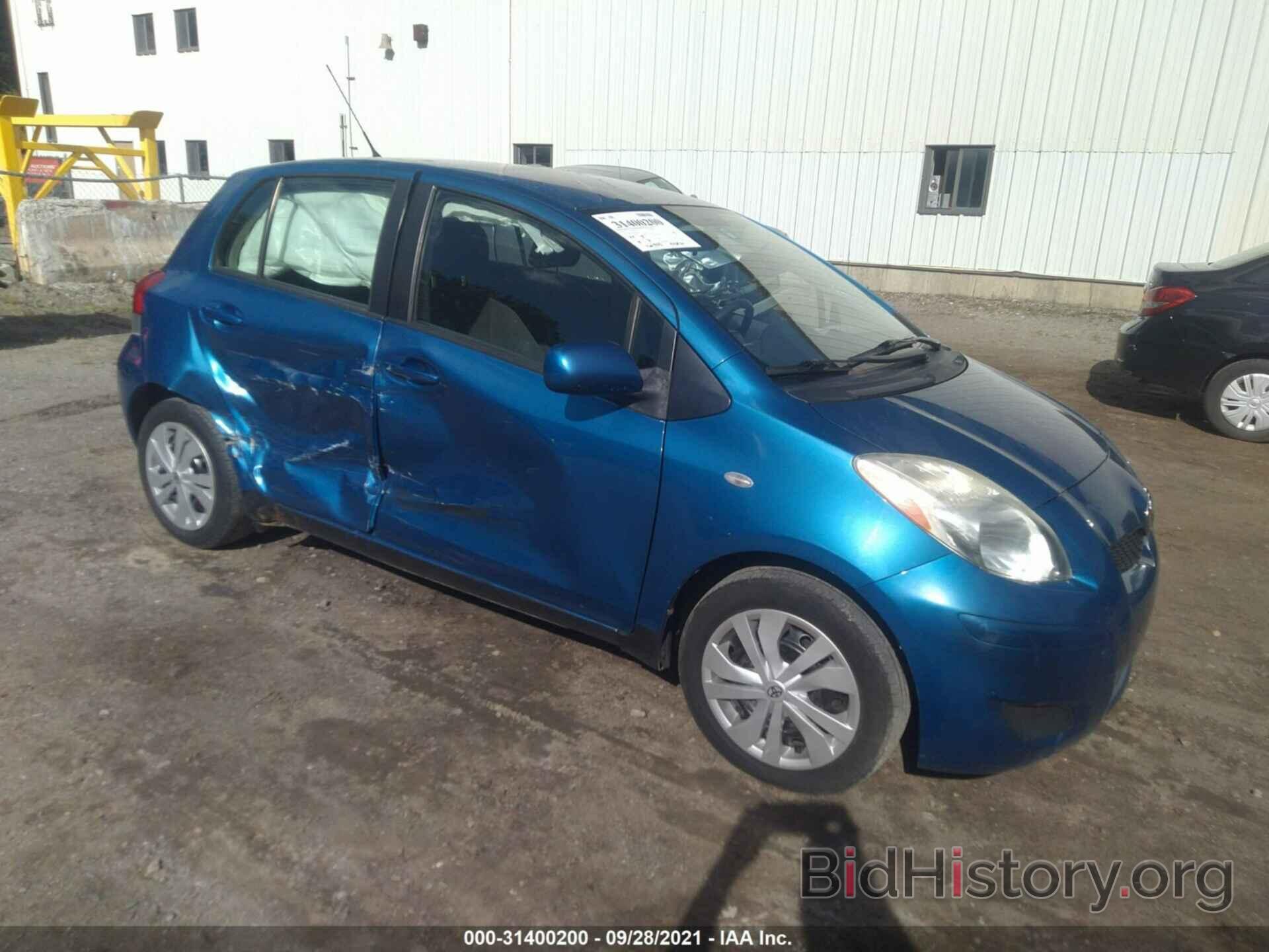 Photo JTDKT4K34A5281223 - TOYOTA YARIS 2010