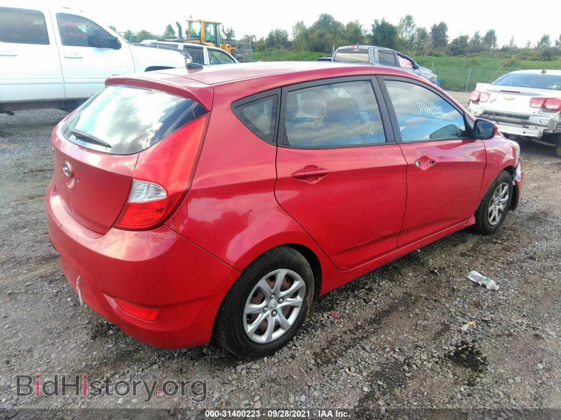2012 HYUNDAI ACCENT - VIN: KMHCT5AE2CU047244 - Фото 4