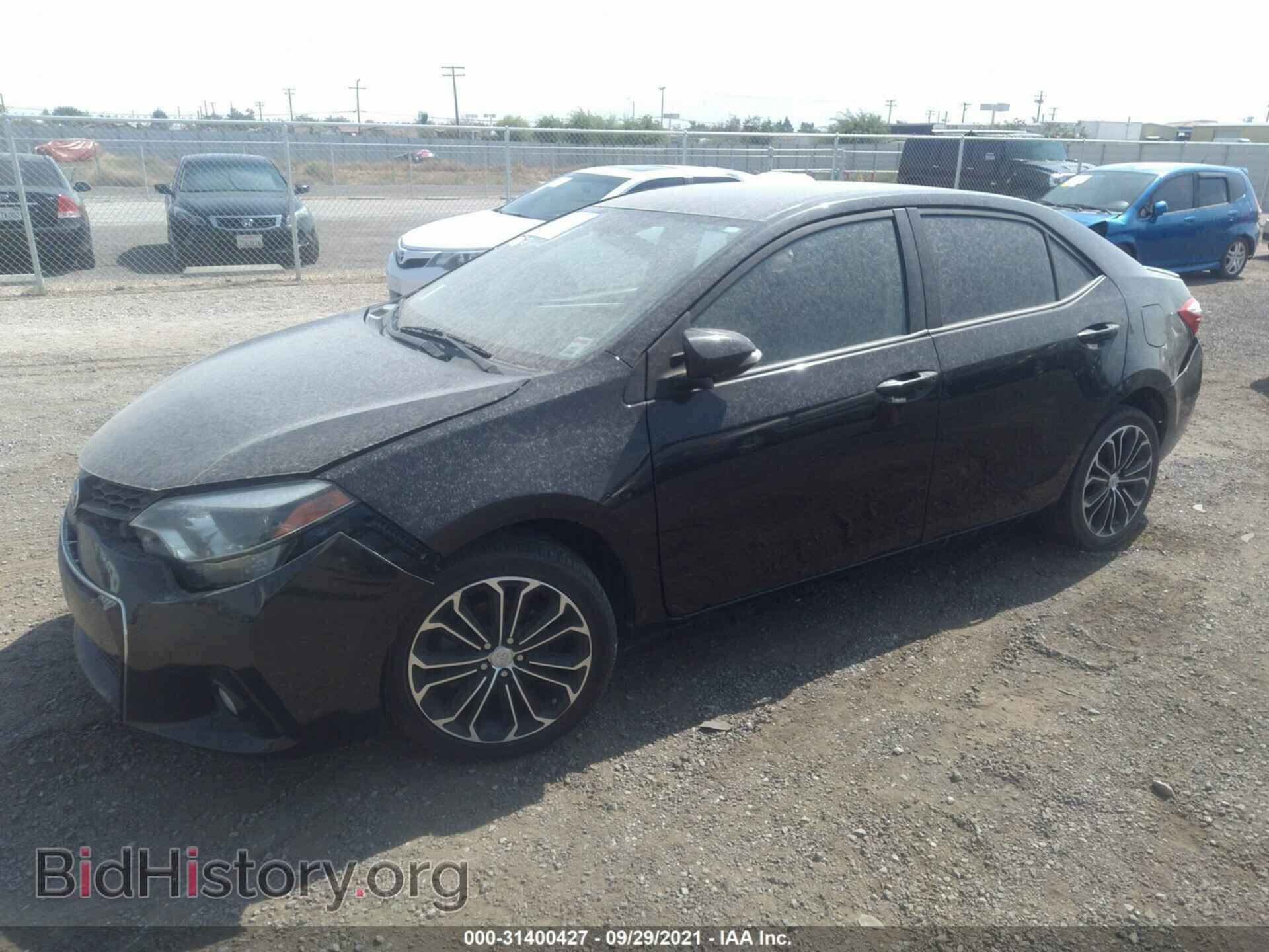 2014 TOYOTA COROLLA - VIN: 5YFBURHE6EP062209 - Фото 2