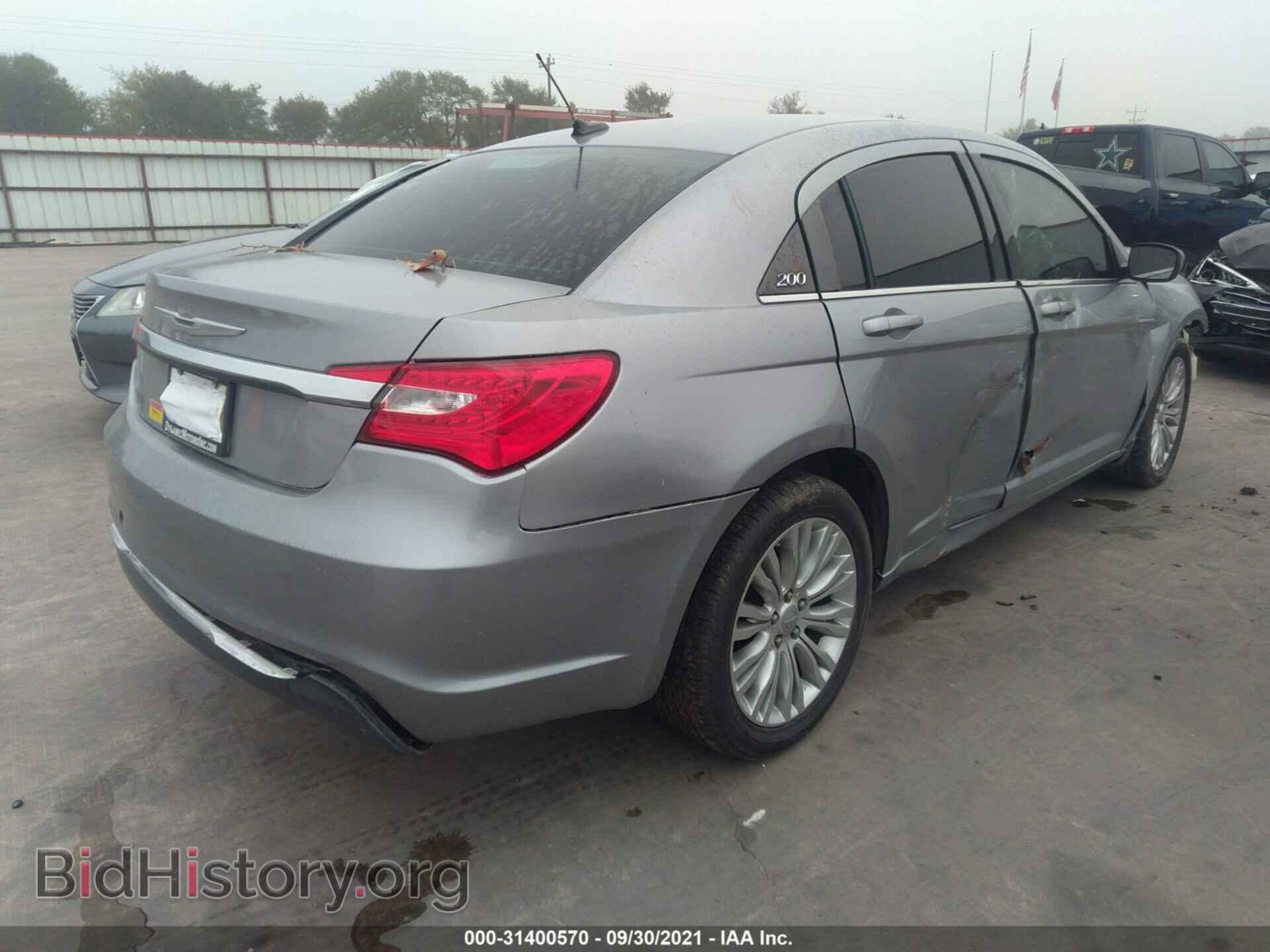 2013 CHRYSLER 200 - VIN: 1C3CCBBB6DN693829 - Фото 4