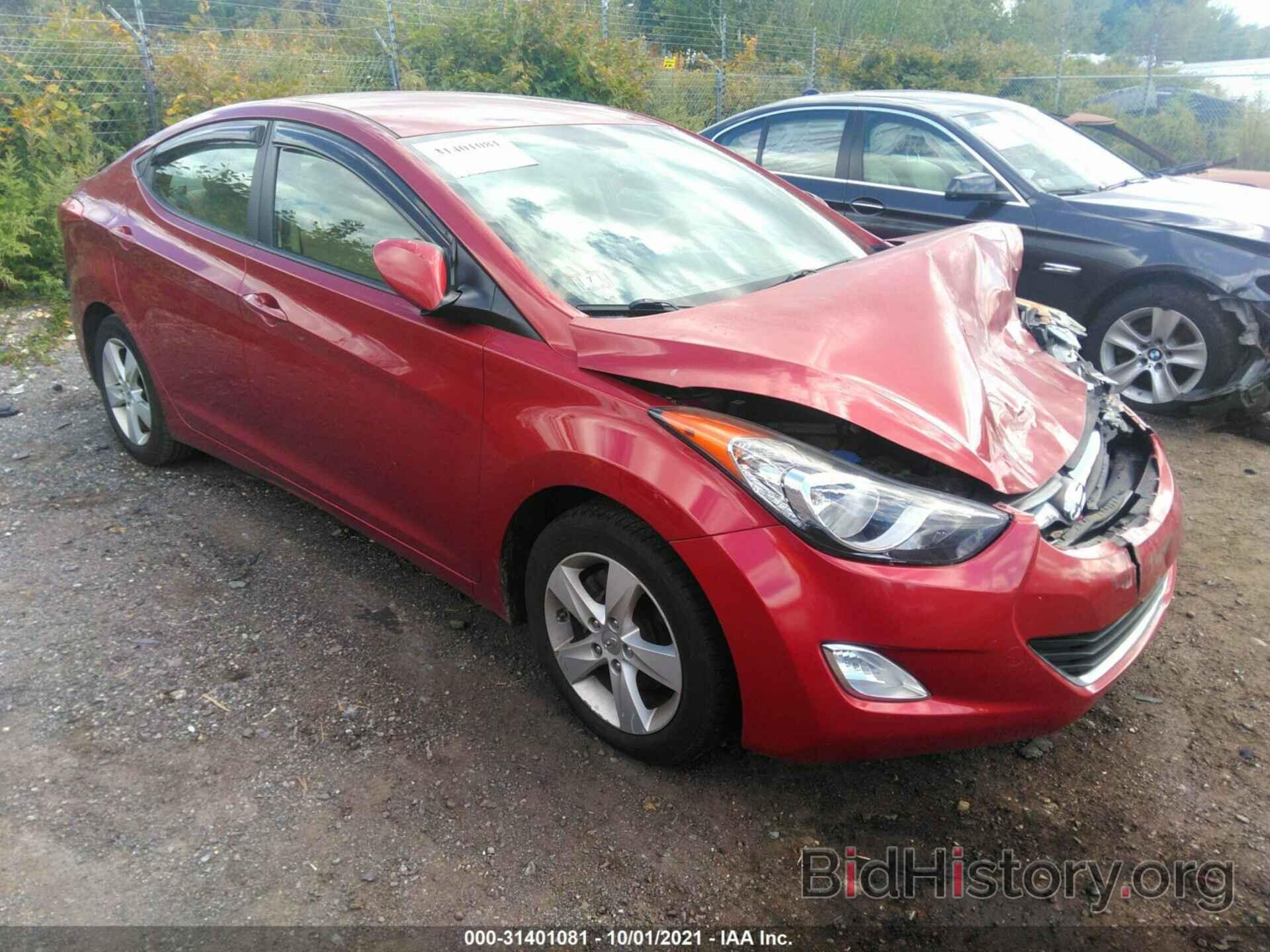 Фотография KMHDH4AE6CU320945 - HYUNDAI ELANTRA 2012