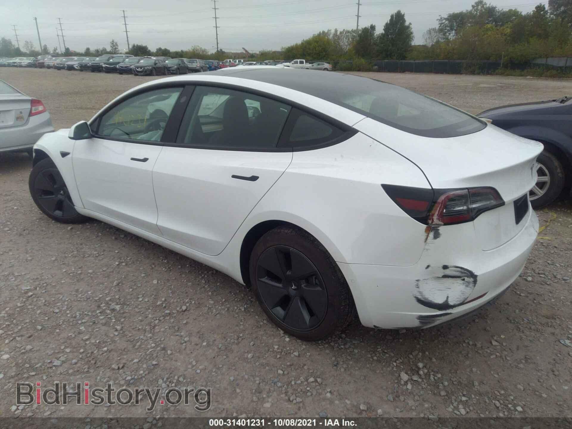 2021 TESLA MODEL 3 - VIN: 5YJ3E1EA7MF989105 - Photo 3