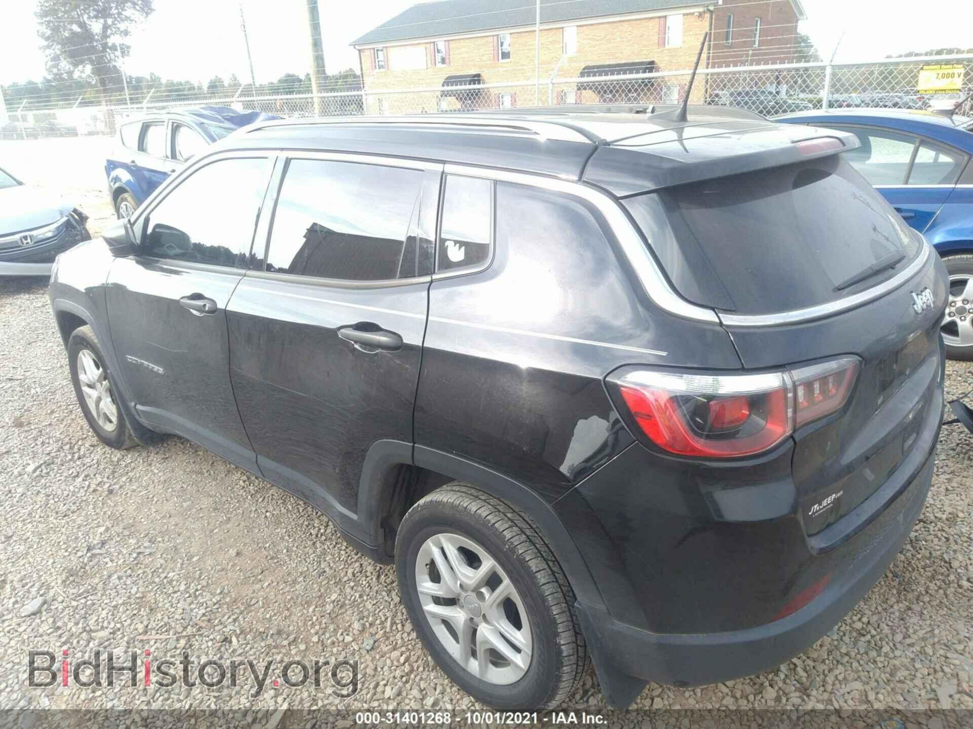 2019 JEEP COMPASS - VIN: 3C4NJCABXKT834657 - Фото 3
