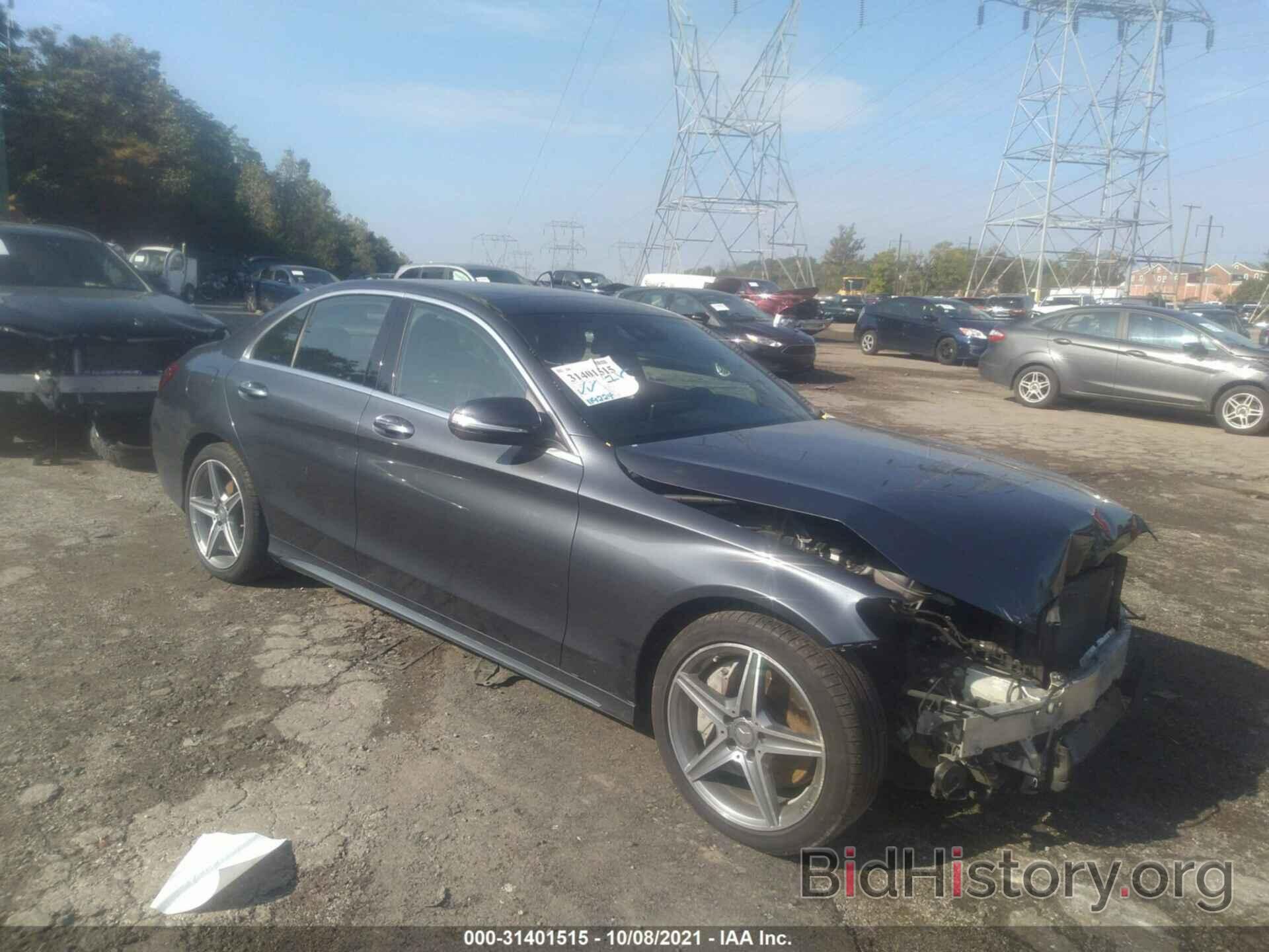 Photo 55SWF4KB7FU029762 - MERCEDES-BENZ C-CLASS 2015