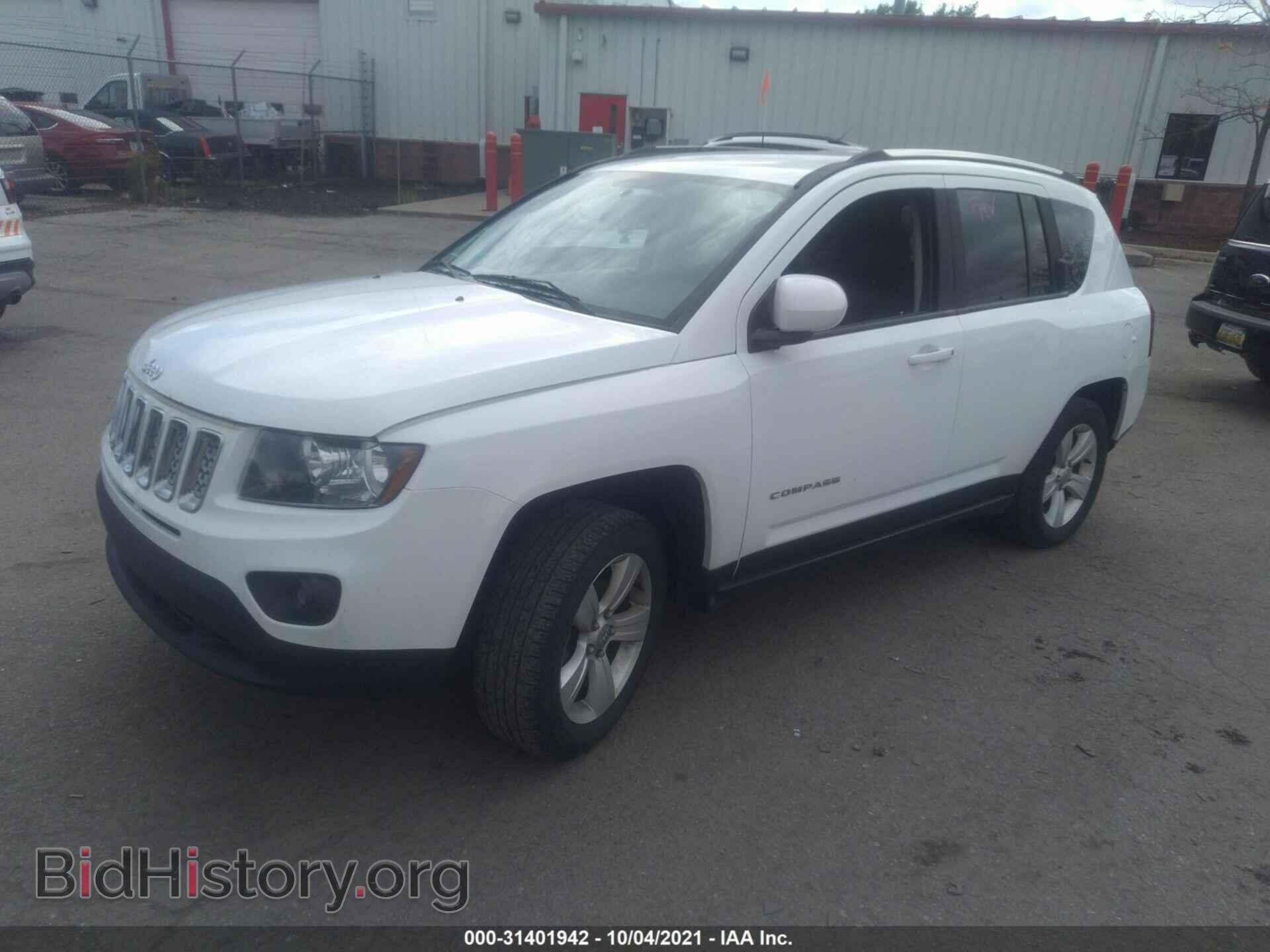 2014 JEEP COMPASS - VIN: 1C4NJDEB6ED898284 - Фото 2