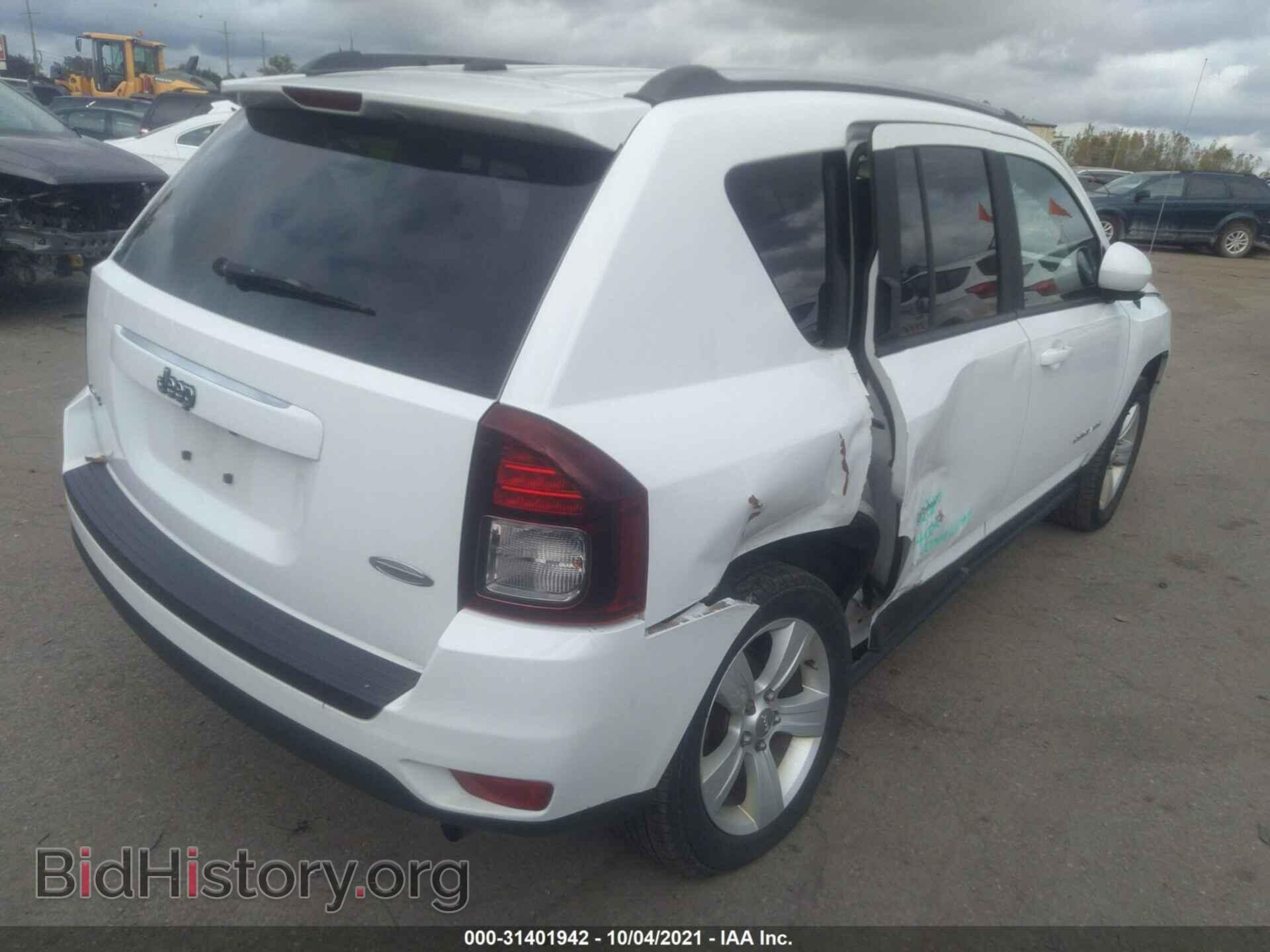 2014 JEEP COMPASS - VIN: 1C4NJDEB6ED898284 - Фото 4