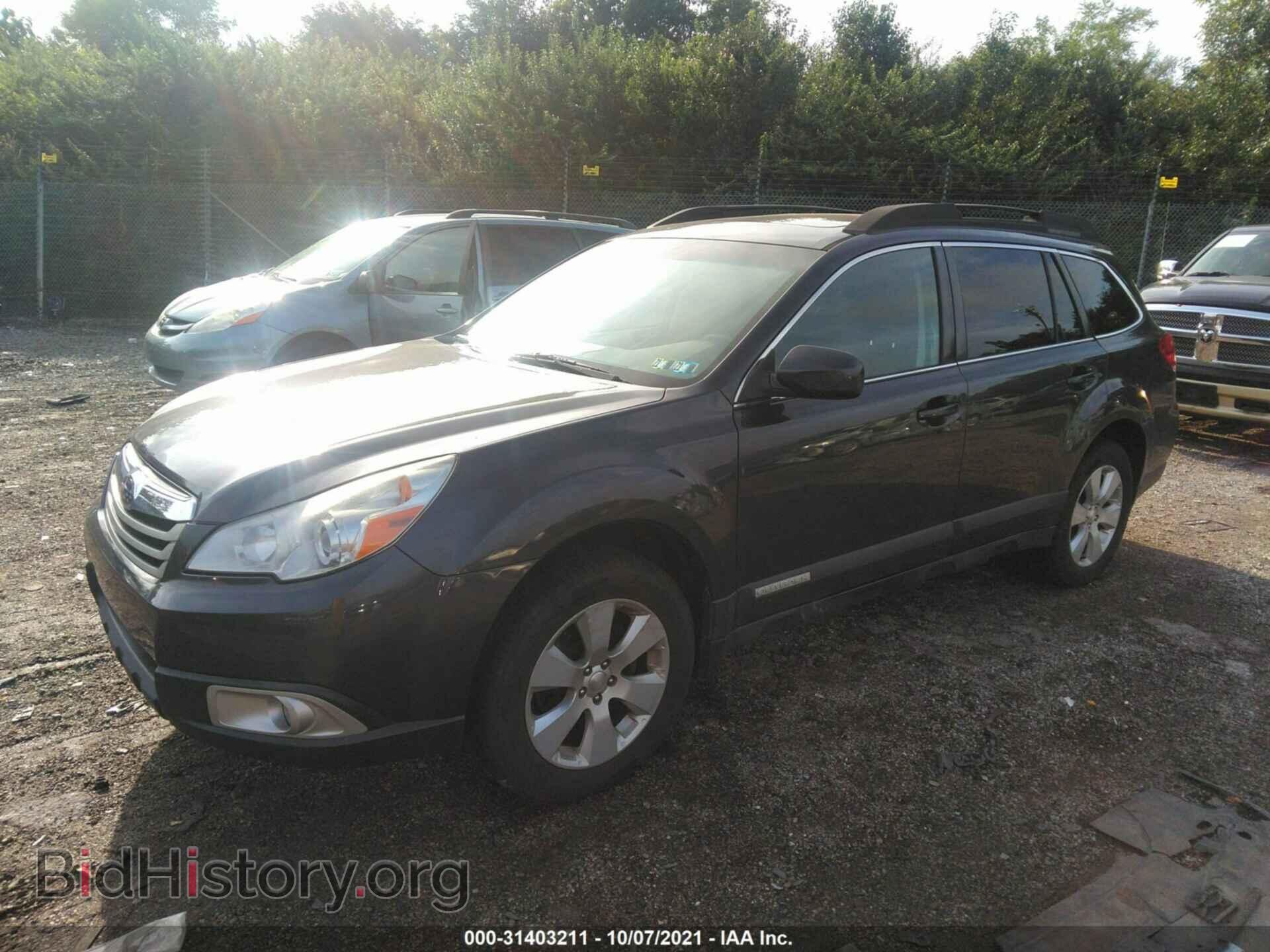 2011 SUBARU OUTBACK - VIN: 4S4BRBGC2B3448280 - Фото 2