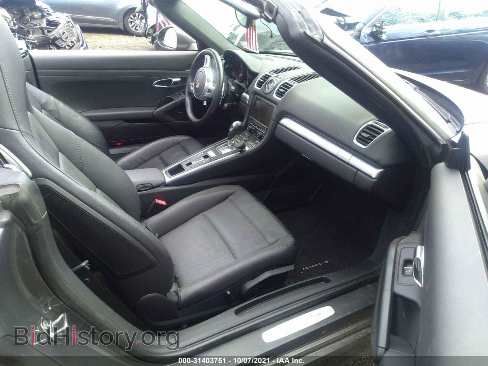 2013 PORSCHE BOXSTER - VIN: WP0CA2A85DS114211 - Фото 5