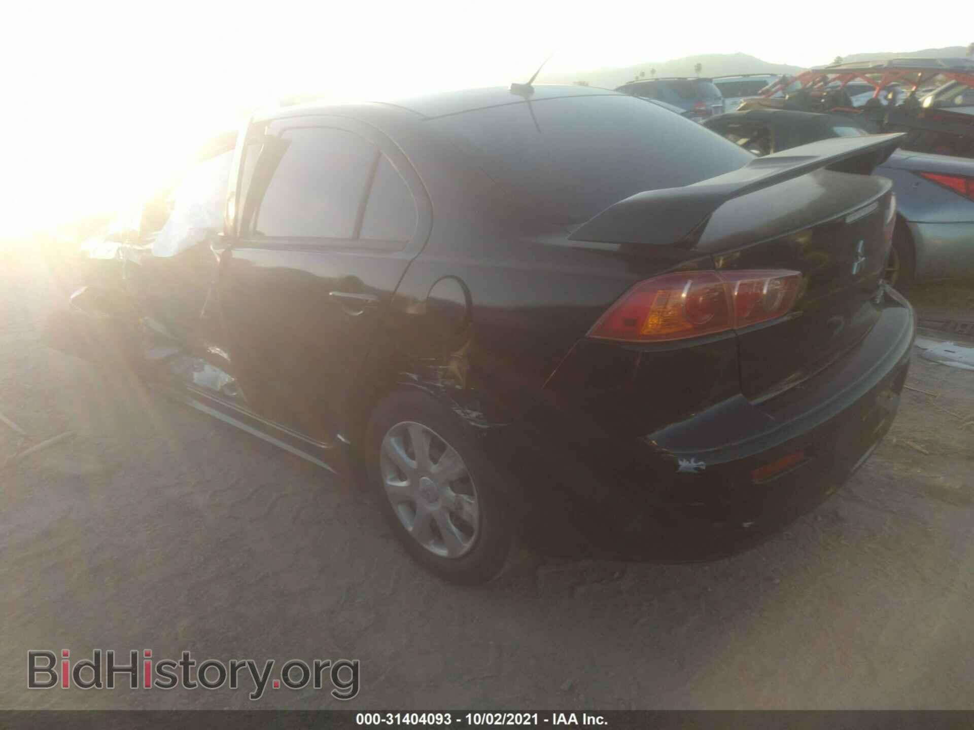 2009 MITSUBISHI LANCER - VIN: JA3AU26U89U002744 - Фото 3