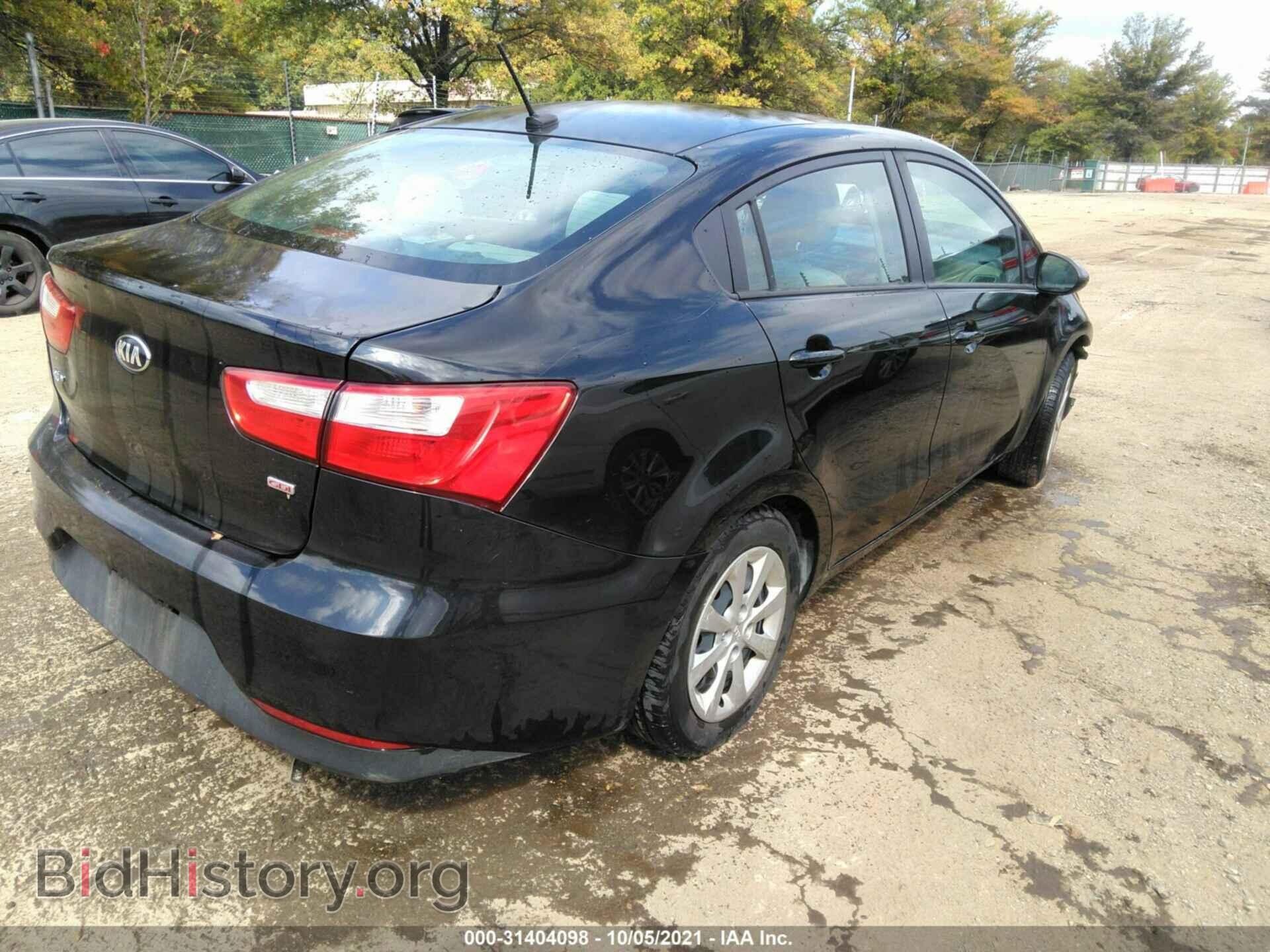 2017 KIA RIO - VIN: KNADM4A34H6044031 - Фото 4