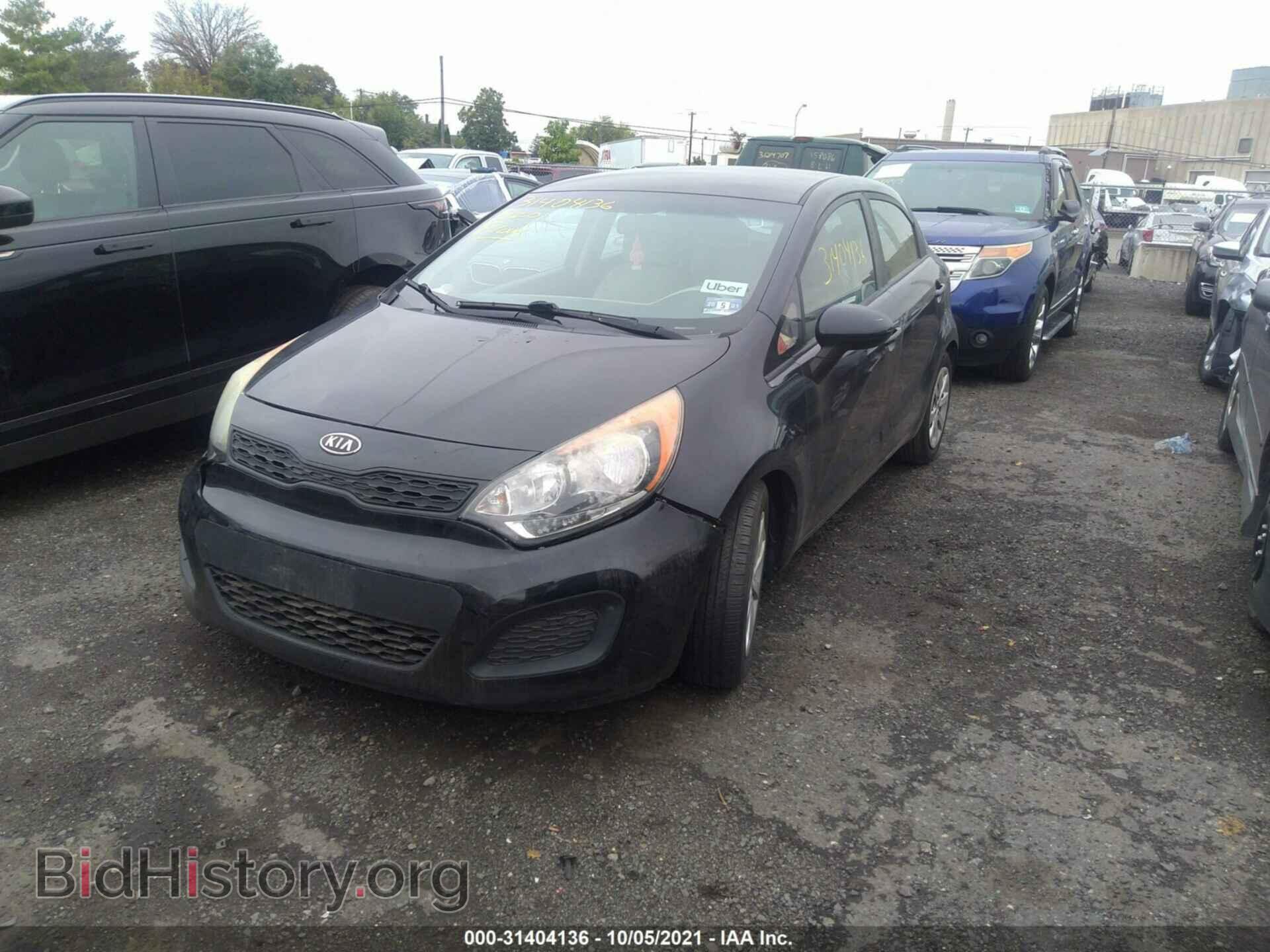 2012 KIA RIO - VIN: KNADM5A34C6015921 - Фото 2