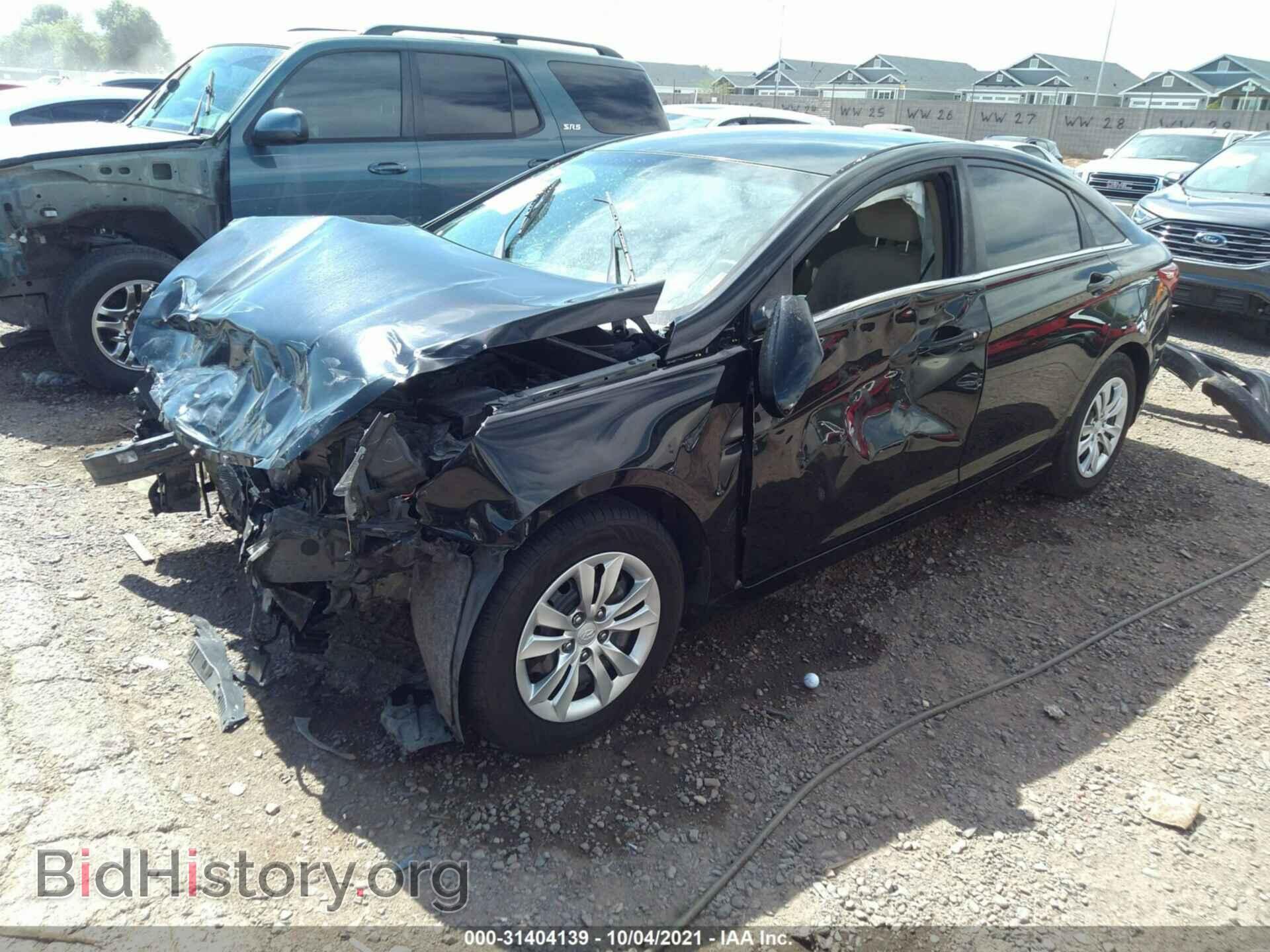 2012 HYUNDAI SONATA - VIN: 5NPEB4AC2CH372916 - Фото 2
