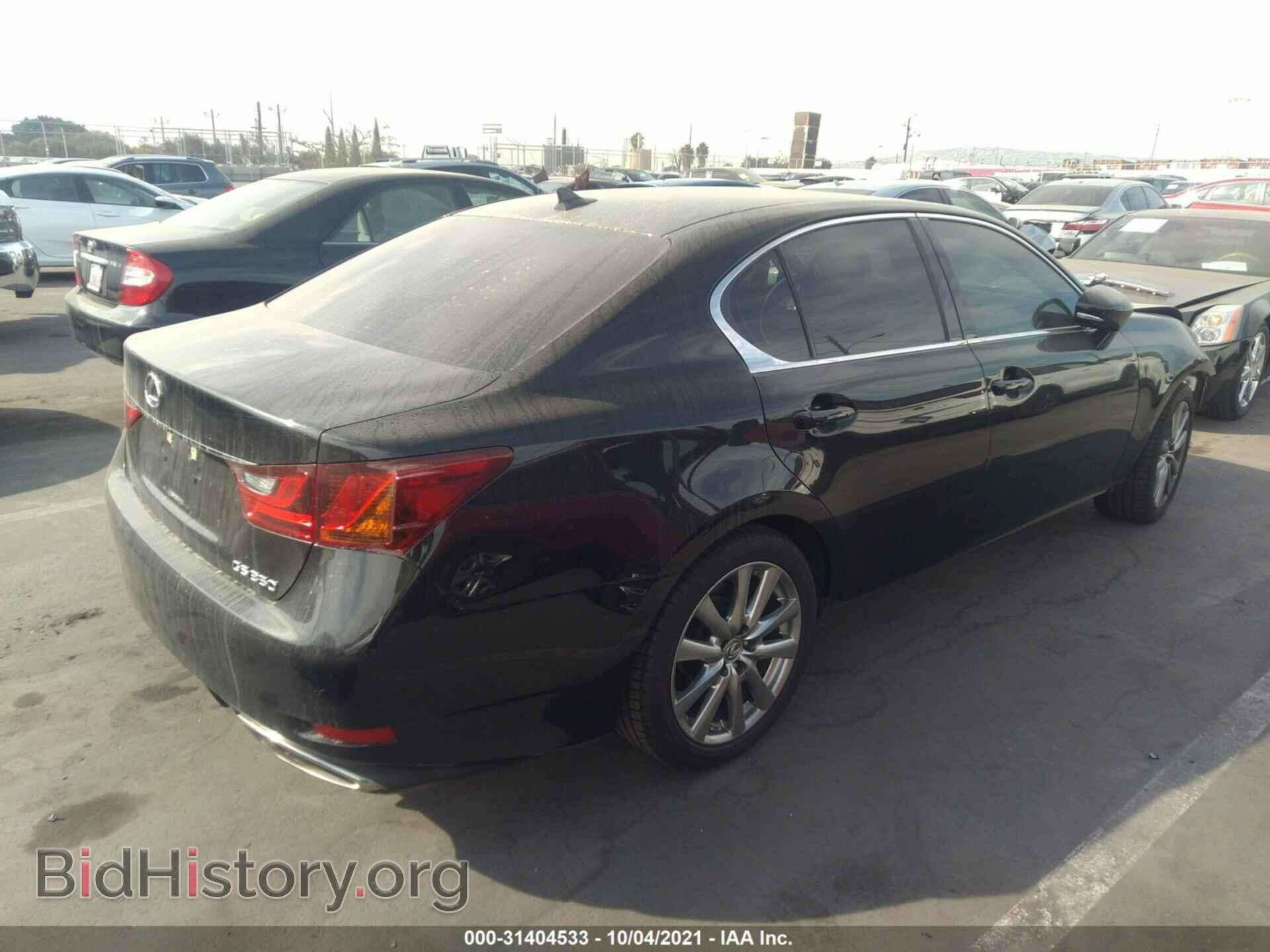 2014 LEXUS GS 350 - VIN: JTHBE1BL7E5037742 - Фото 4