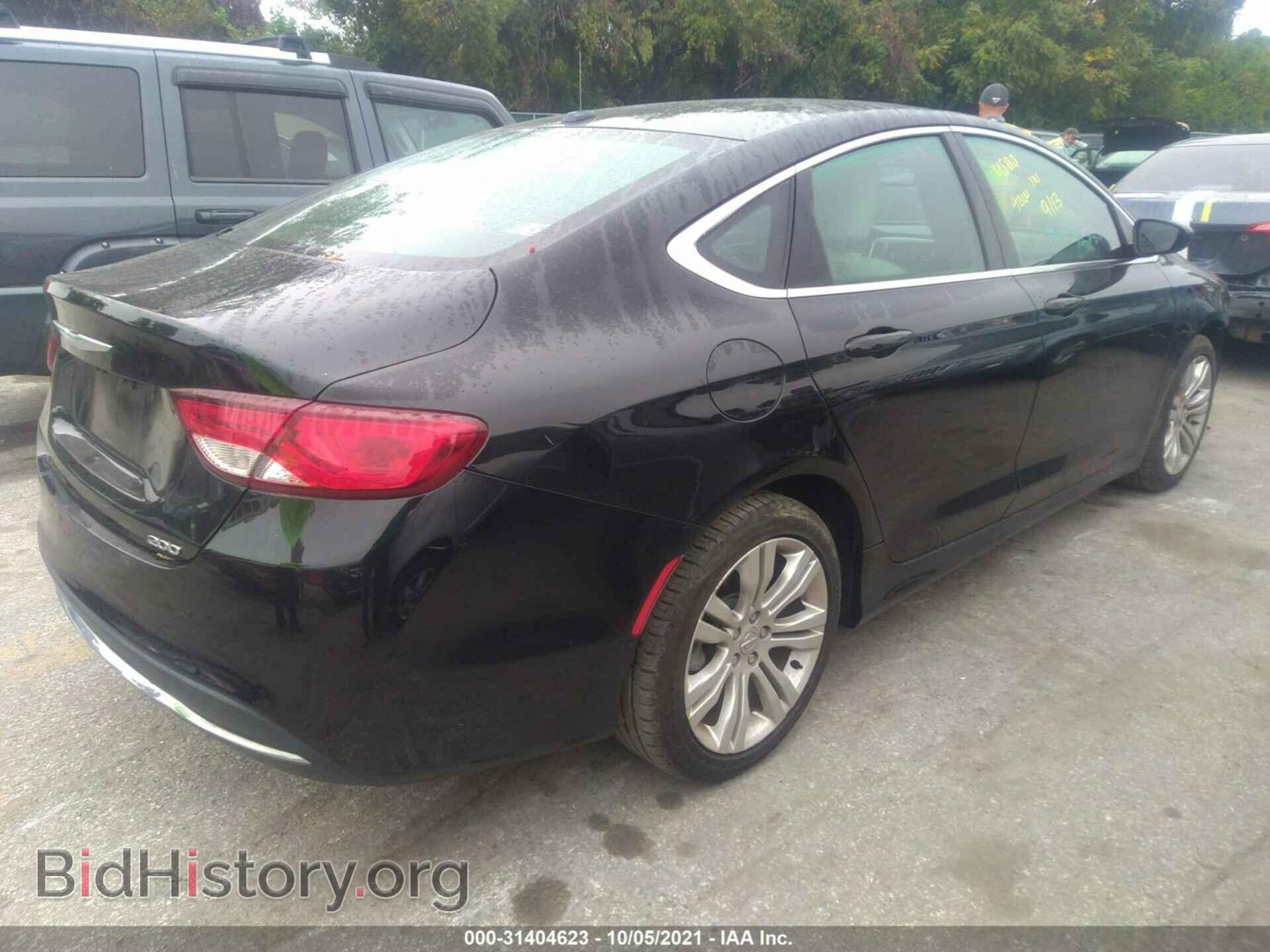 2015 CHRYSLER 200 - VIN: 1C3CCCAB5FN564880 - Фото 4