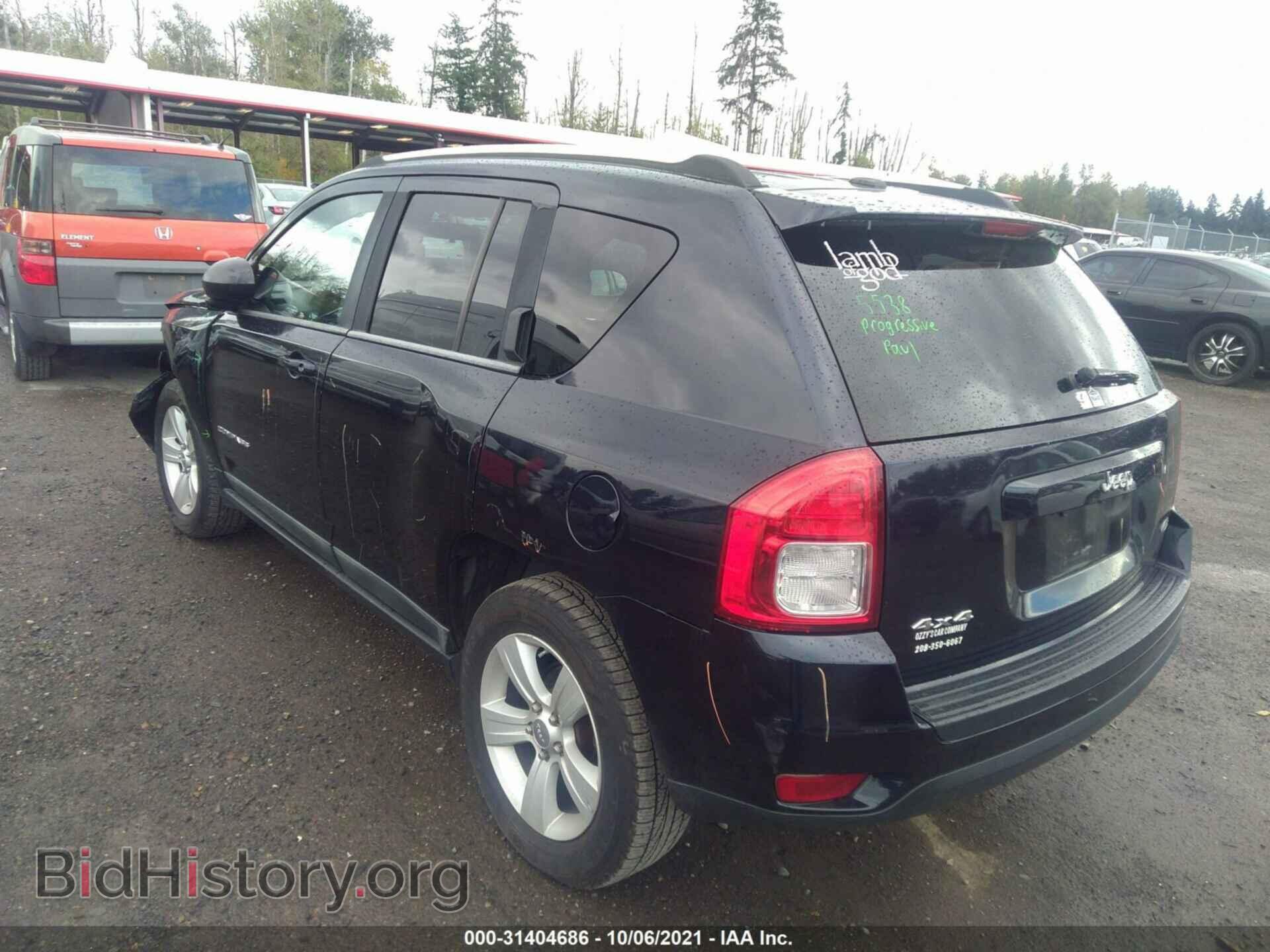 2011 JEEP COMPASS - VIN: 1J4NF1FB0BD164339 - Фото 3