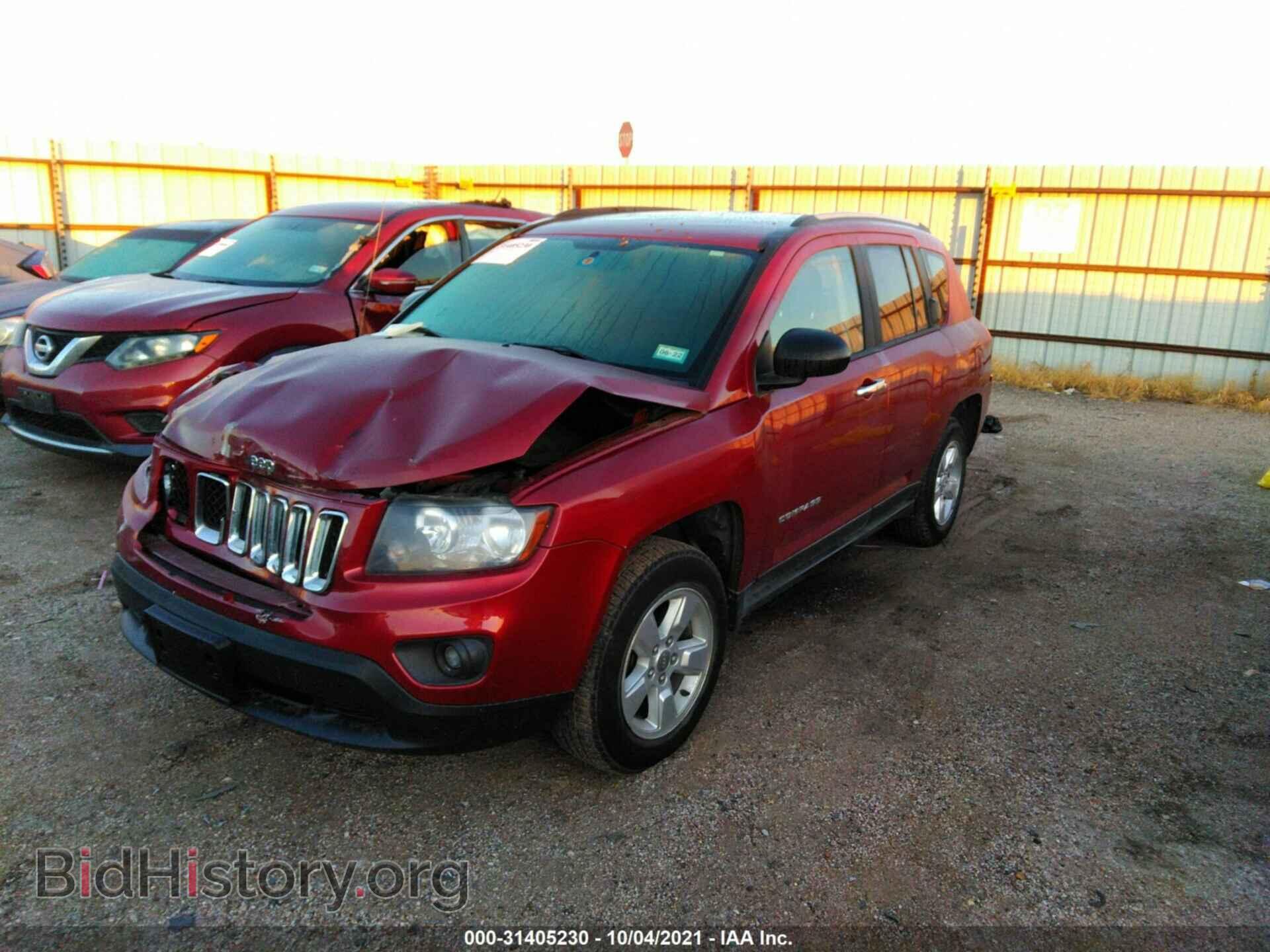 2015 JEEP COMPASS - VIN: 1C4NJCBA7FD334120 - Фото 2