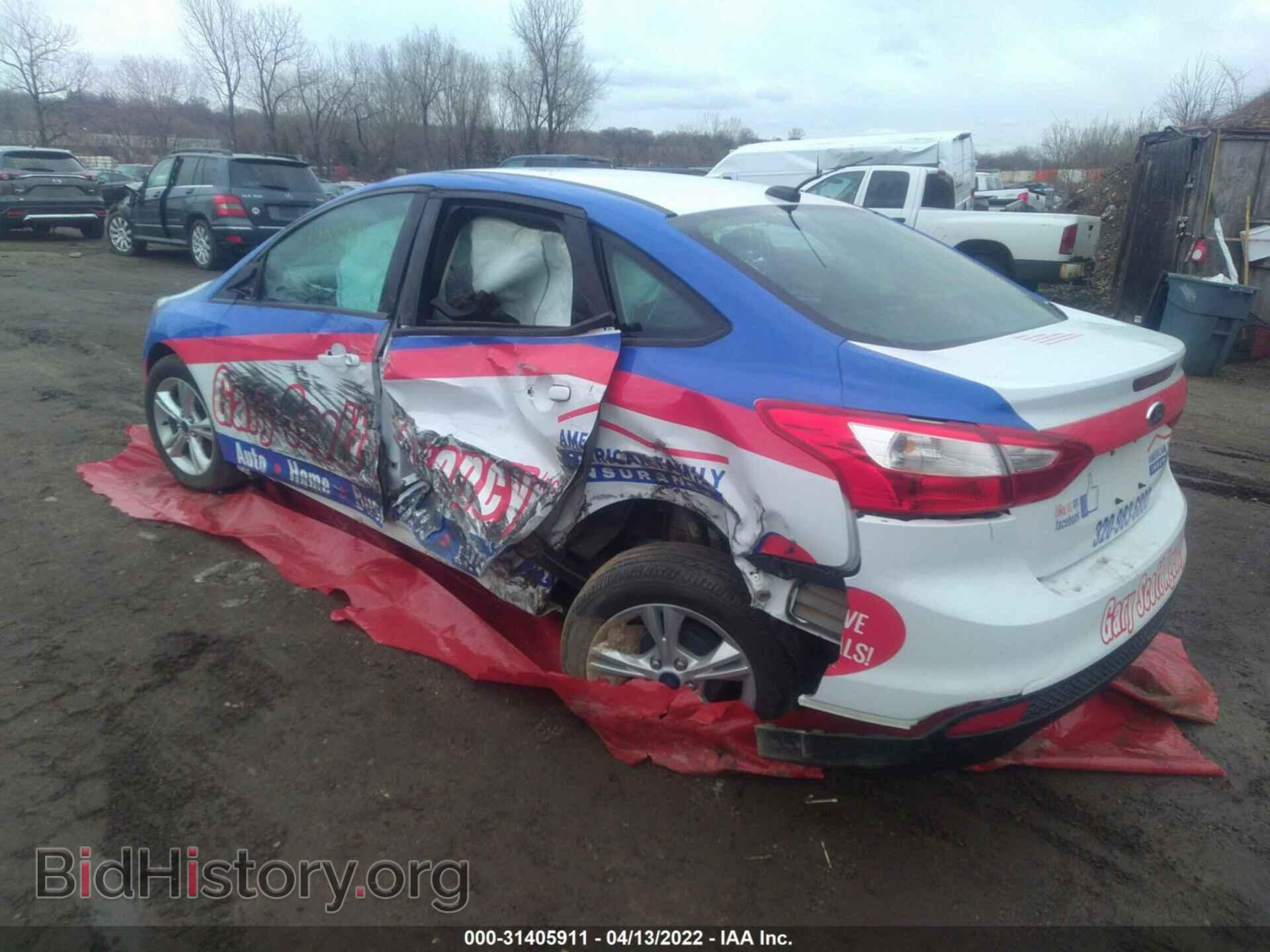 2014 FORD FOCUS - VIN: 1FADP3F27EL209898 - Фото 3