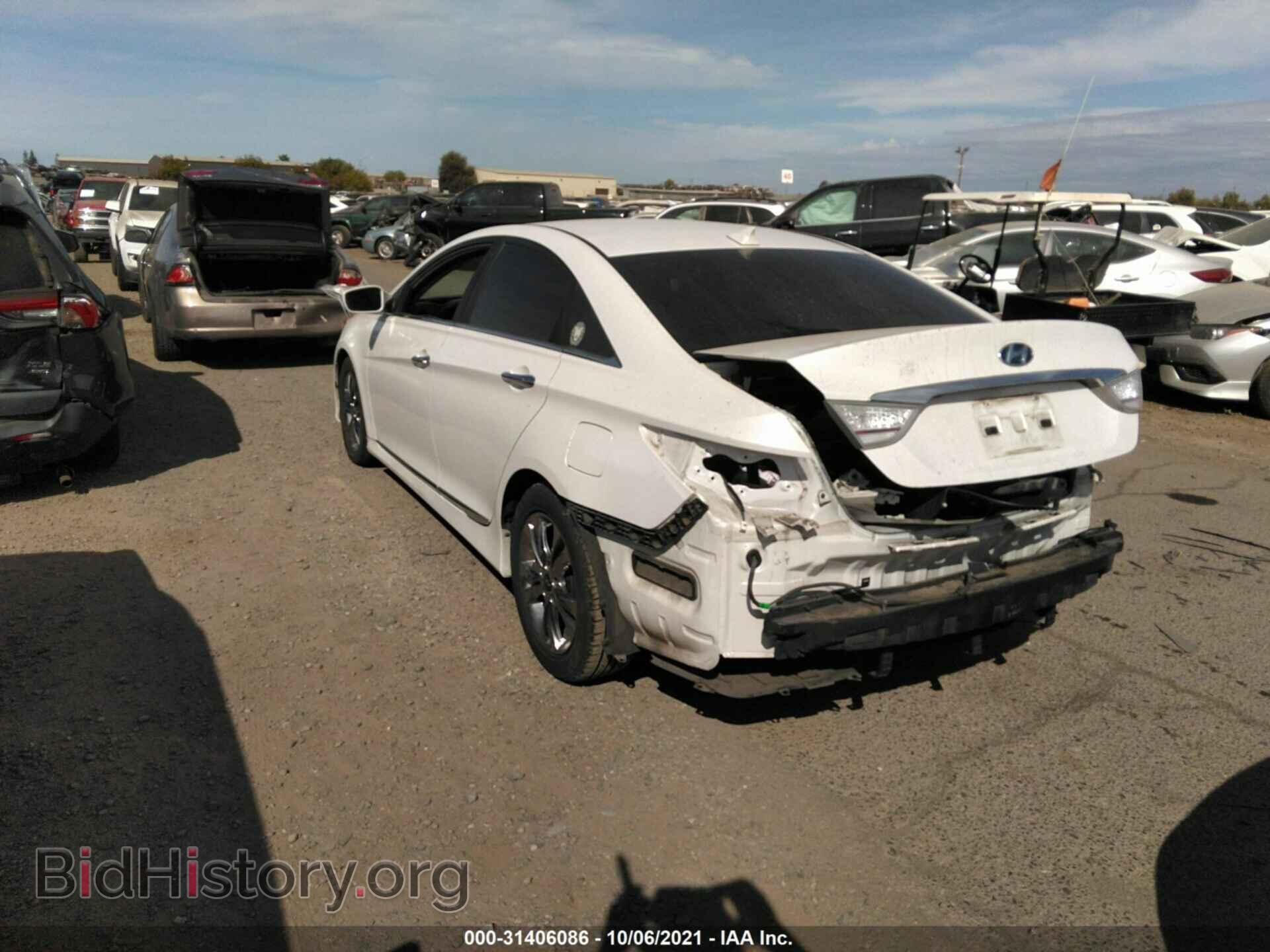 2012 HYUNDAI SONATA - VIN: KMHEC4A43CA021201 - Фото 3