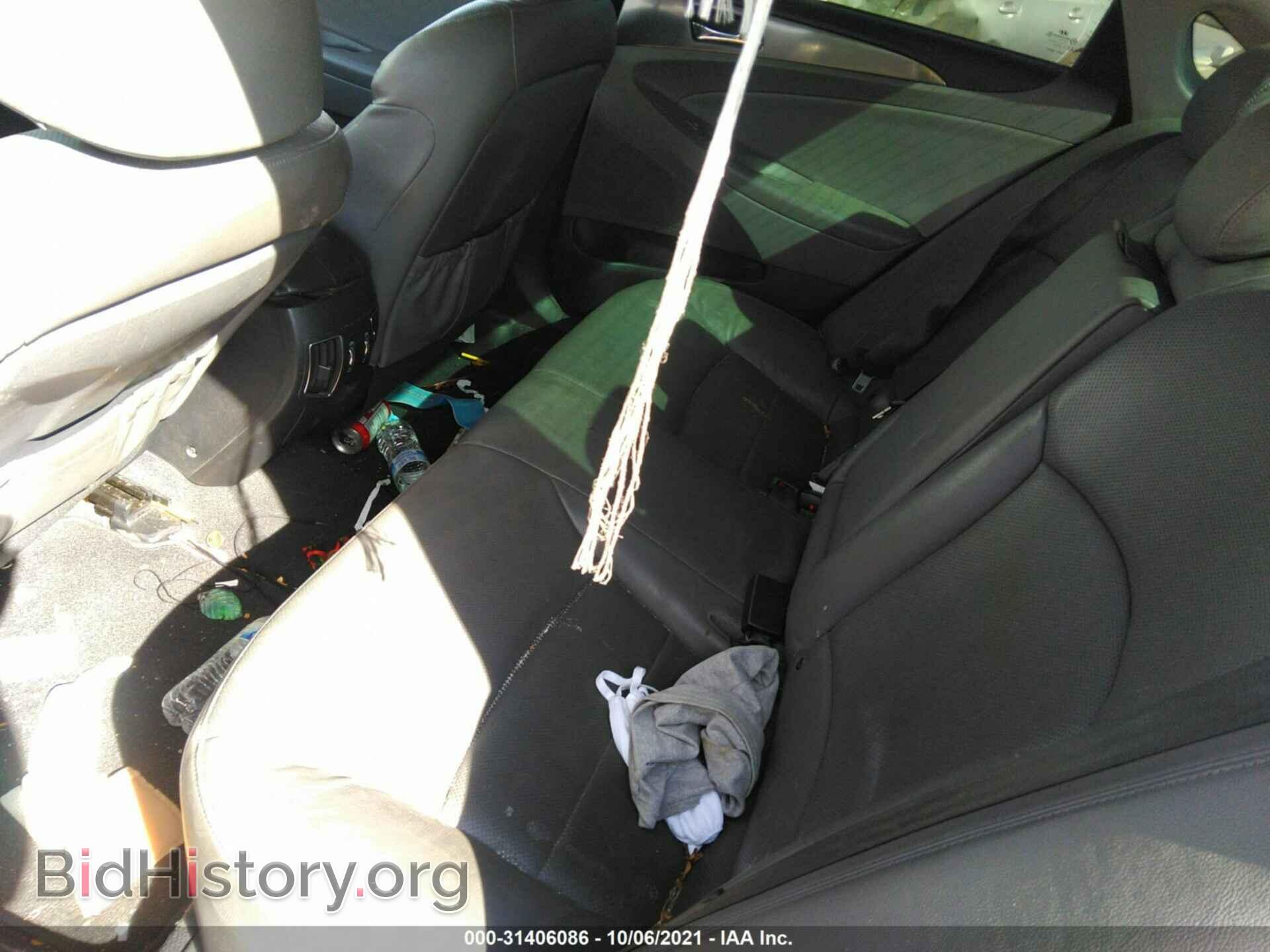 2012 HYUNDAI SONATA - VIN: KMHEC4A43CA021201 - Фото 8