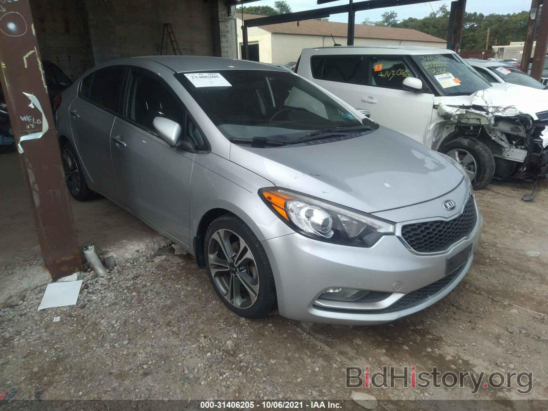 Фотография KNAFX4A8XF5266491 - KIA FORTE 2015