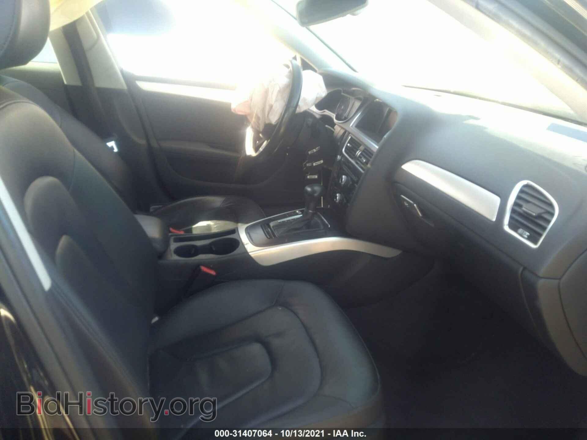2013 AUDI A4 - VIN: WAUAFAFL6DN015795 - Фото 5