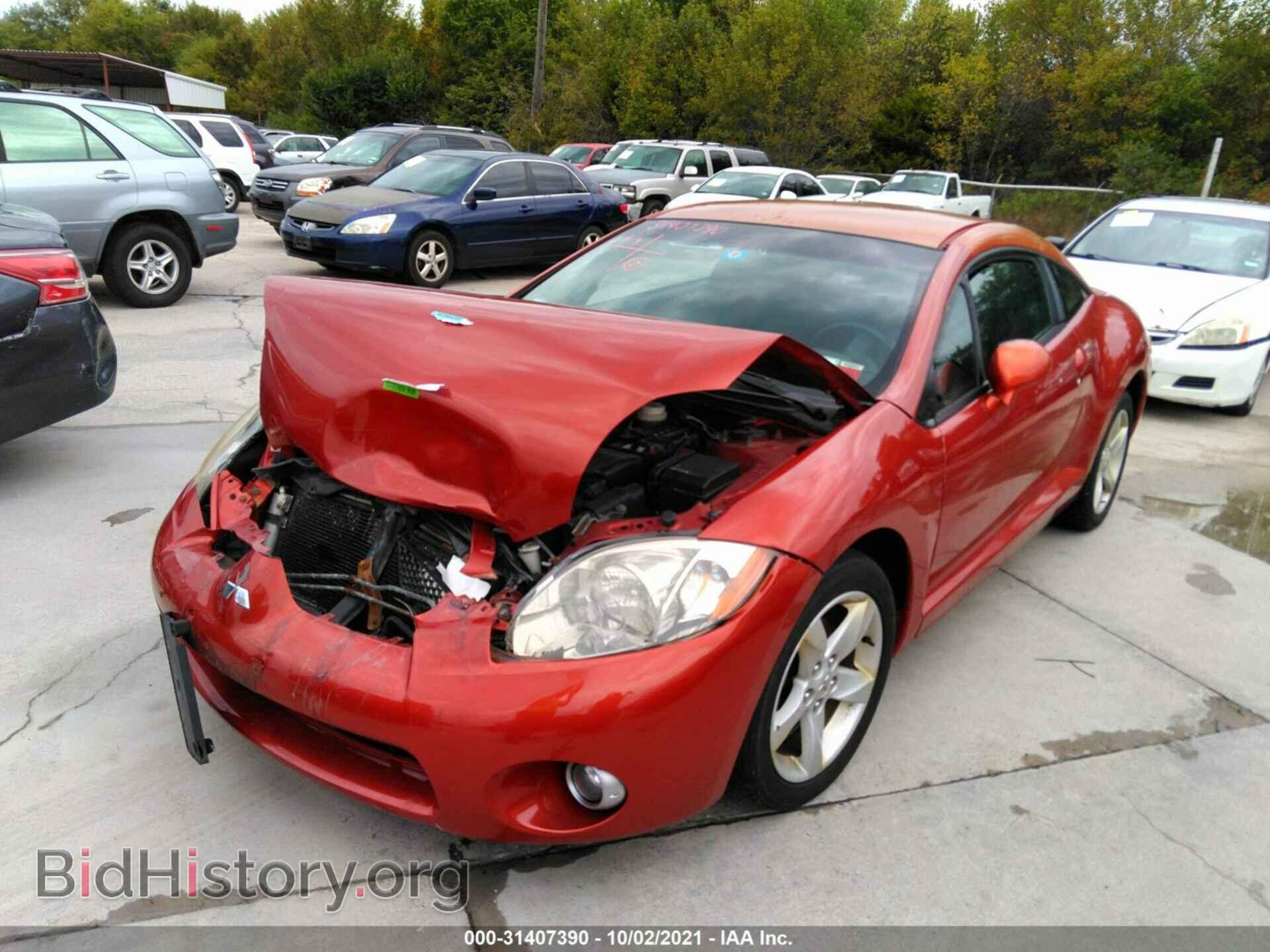 2007 MITSUBISHI ECLIPSE - VIN: 4A3AK34T77E002889 - Photo 2
